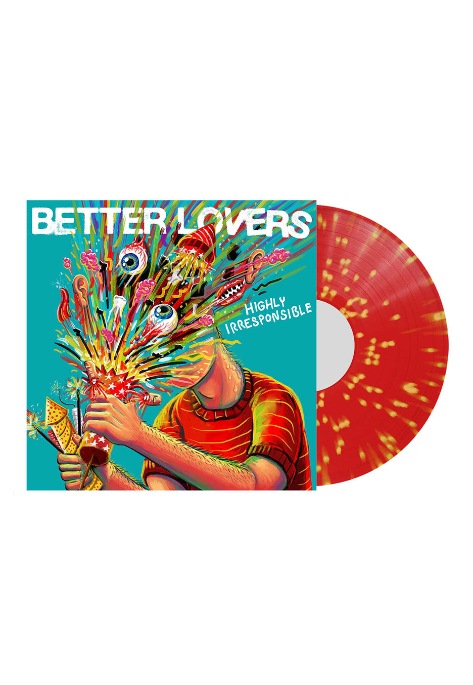 Better Lovers - Highly Irresponsible Ltd. Red/Yellow - Splatter Vinyl Online Online Original