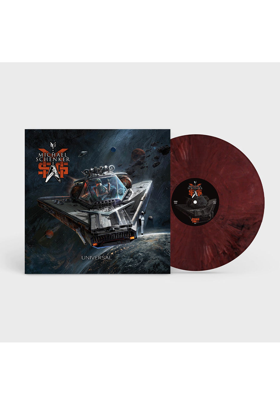 Msg (Michael Schenker Group) - Universal Red/White/Black - Marbled Vinyl Pre Order Online