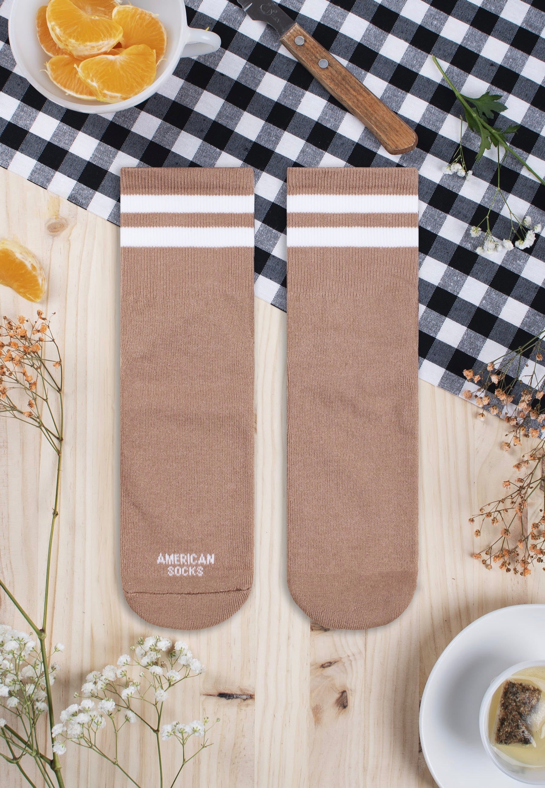 American Socks - Cinnamon Ankle High - Socks Cheap Pices Authentic