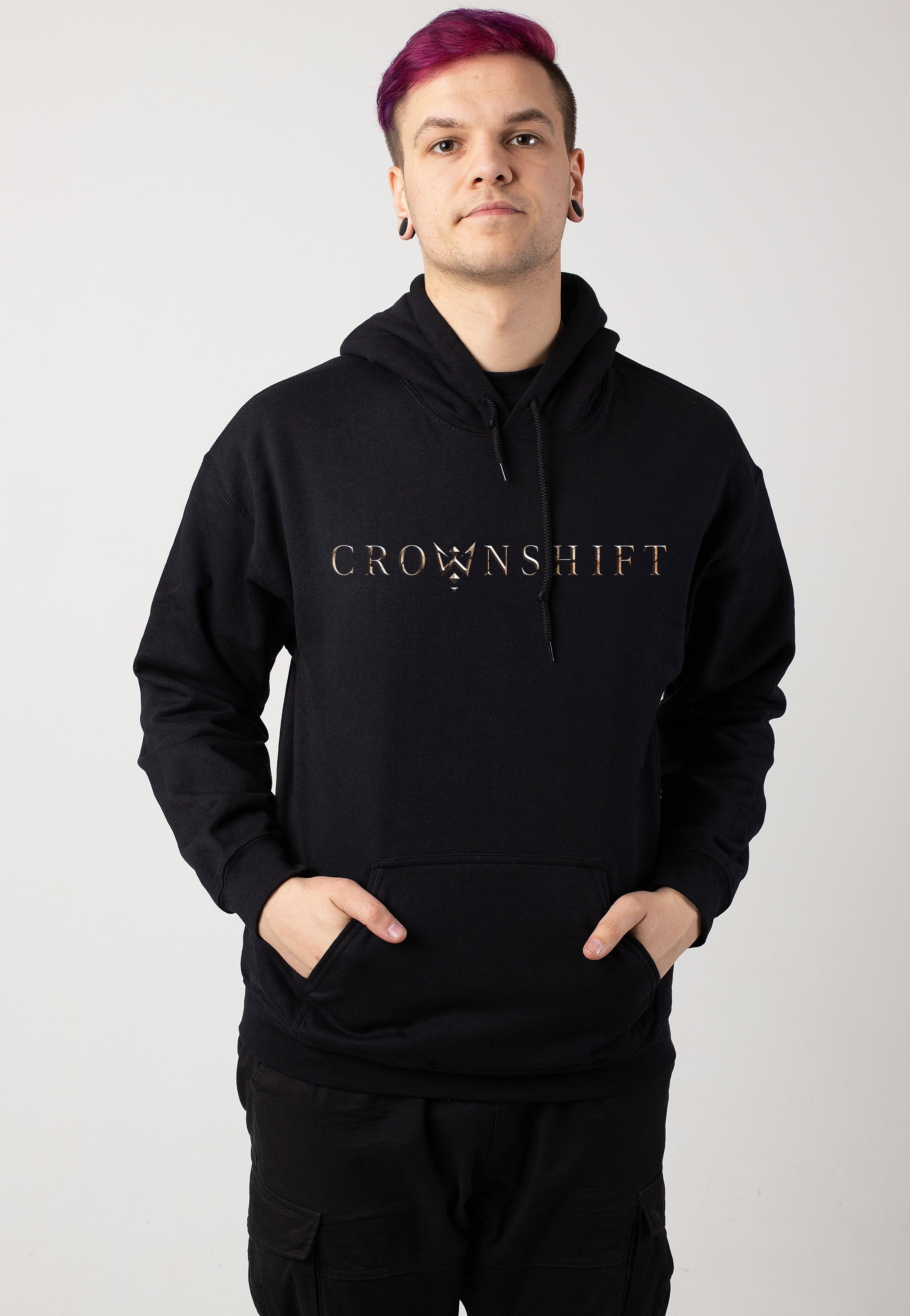 Crownshift - Logo - Hoodie With Credit Card Free Shipping