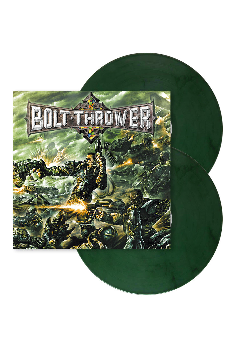 Bolt Thrower - Honour Valour Pride (Reissue) Clear Armory Green - Marbled 2 LP Sale Online Shop