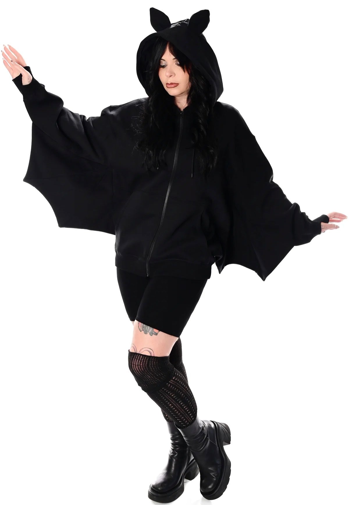 Foxblood - Batwing Black - Hoodie Finishline