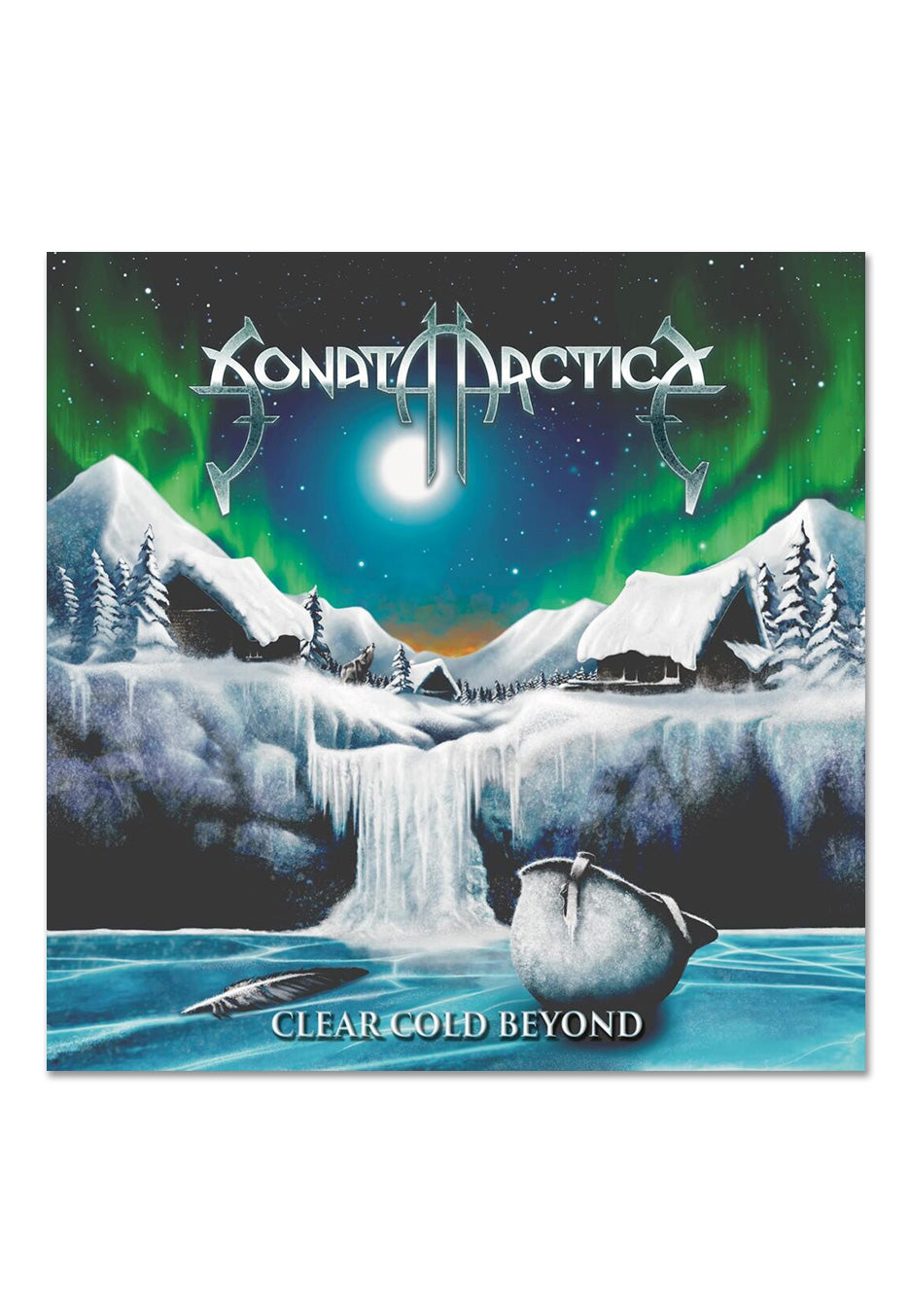 Sonata Arctica - Clear Cold Beyond Ltd. White/Black - Marbled 2 Vinyl Free Shipping Outlet Store