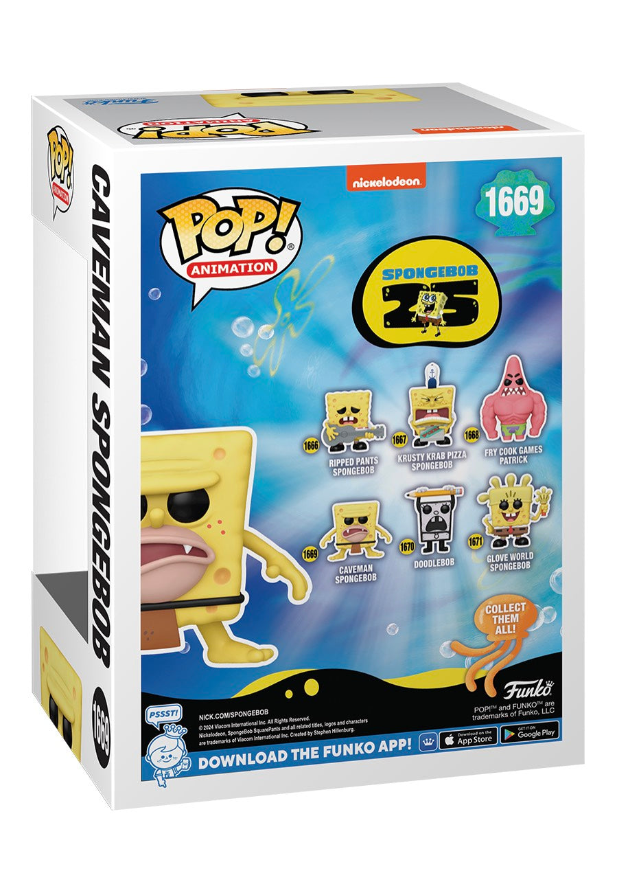 SpongeBob SquarePants - Caveman Spongebob POP! Vinyl - Funko Pop How Much