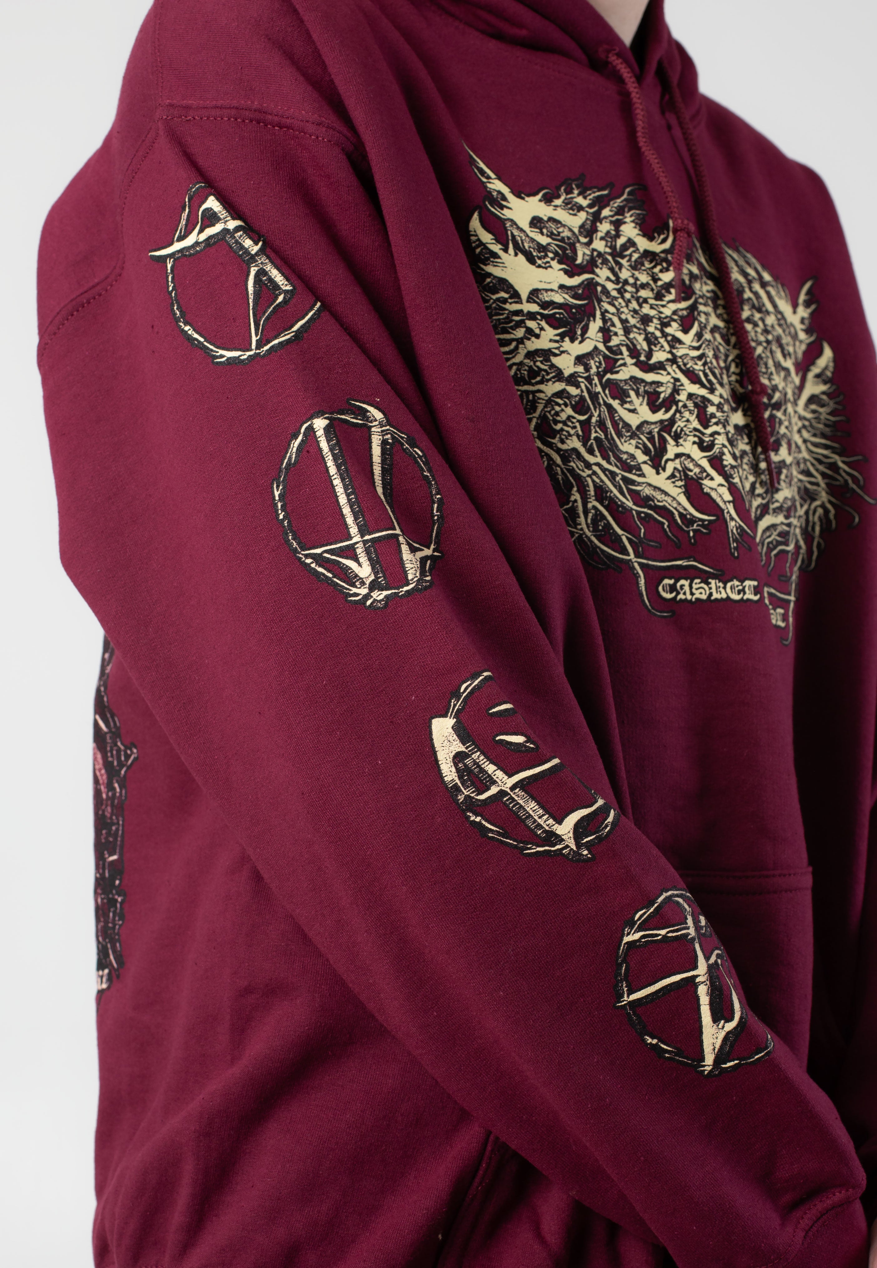 Enterprise Earth - Casket Of Rust Maroon - Hoodie Outlet Locations For Sale