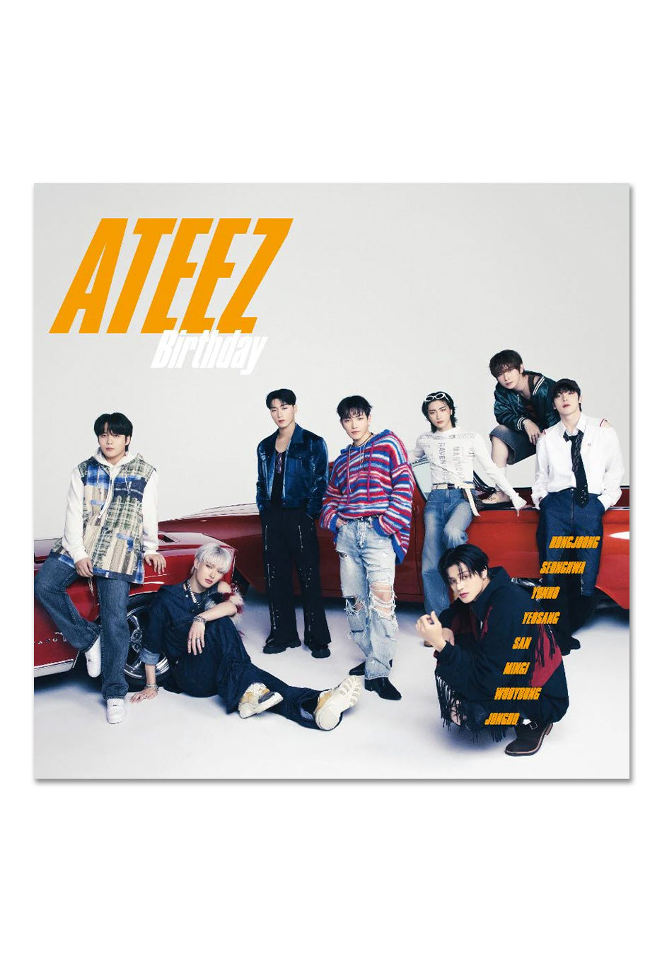 Ateez - Birthday (Flash Price Version) - CD 100% Authentic