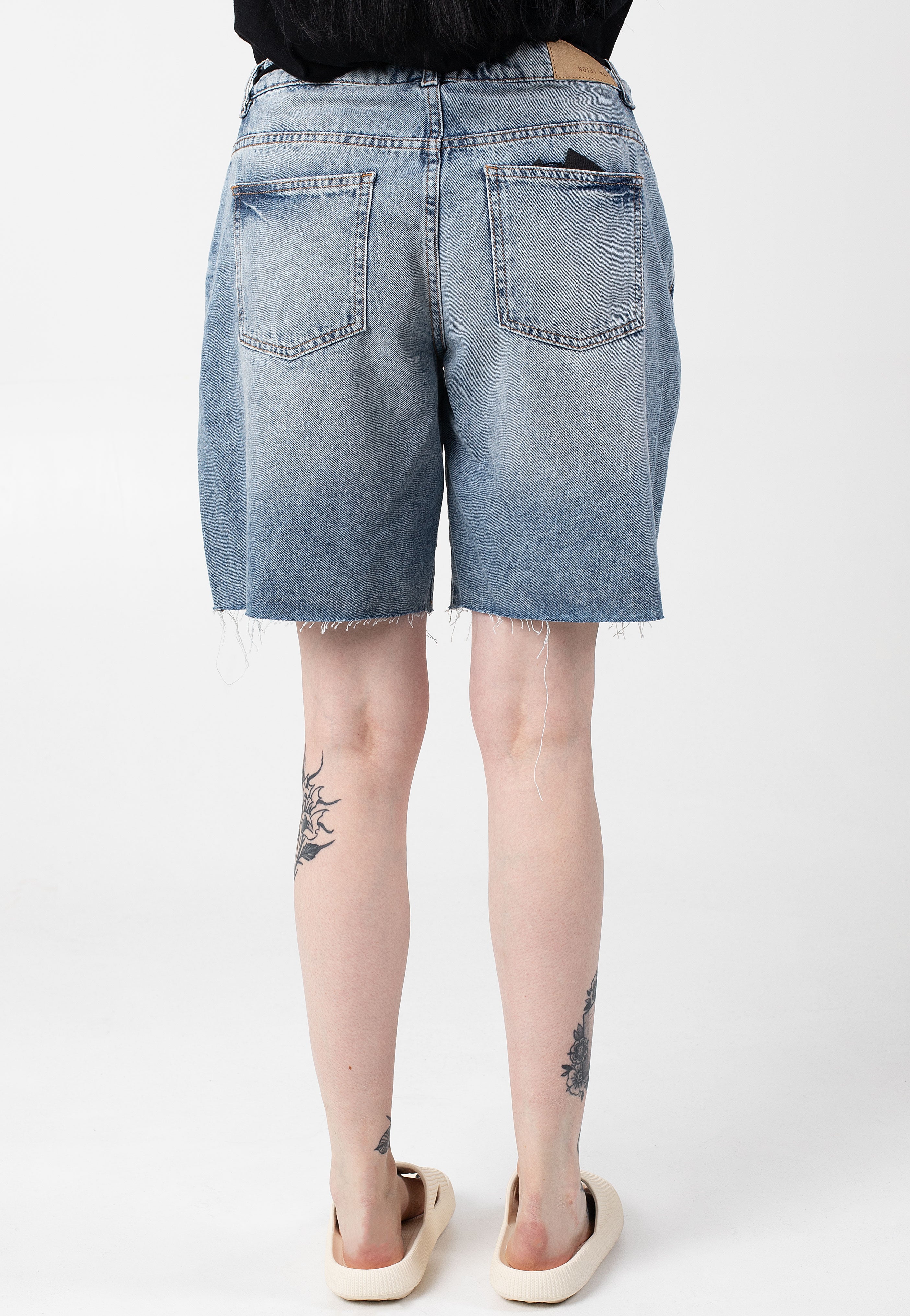 Noisy May - Barba Loose Light Blue Denim - Shorts Free Shipping Low Pice