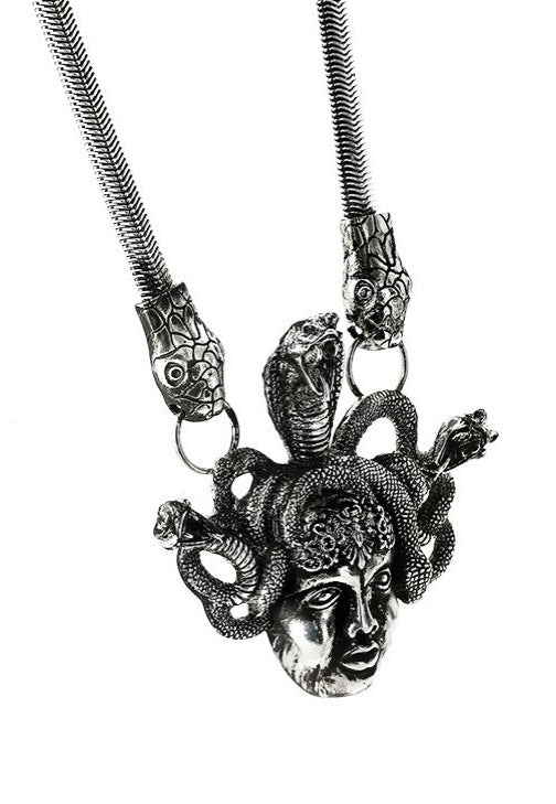 Restyle - Medusa Silver - Necklace Sale Affordable