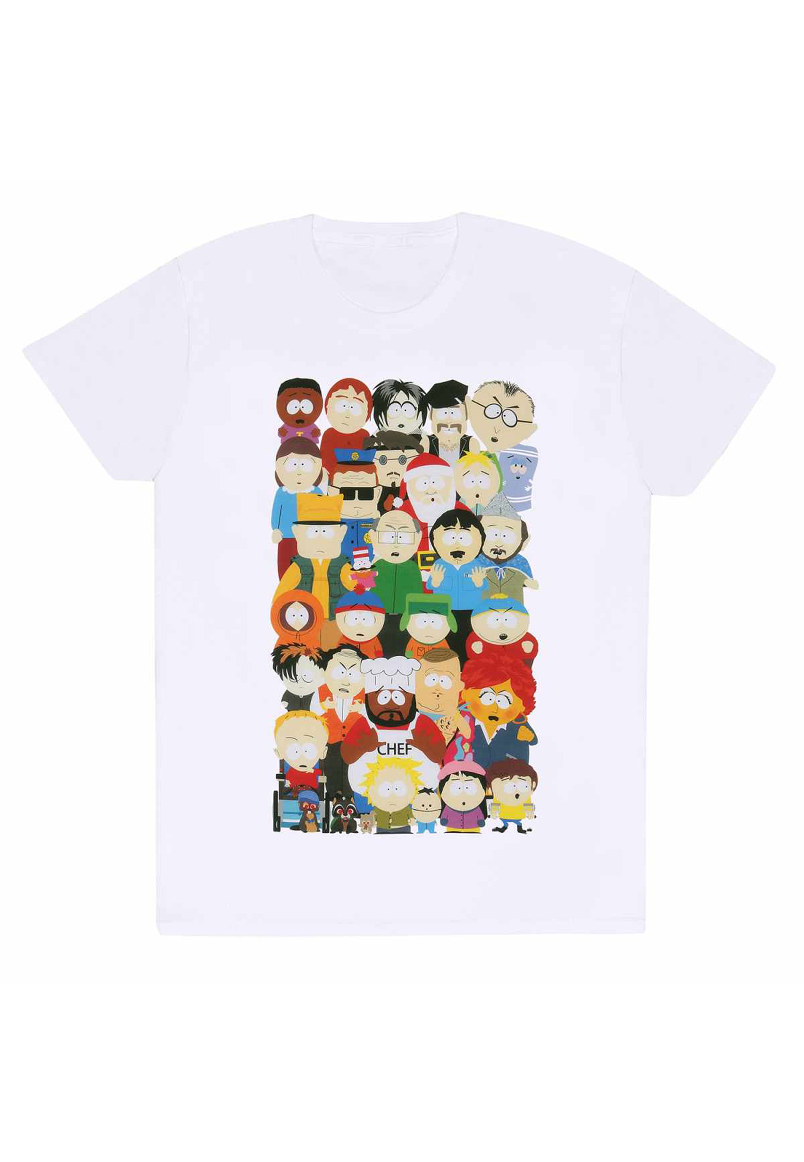 South Park - Town Group White - T-Shirt Free Shipping Finishline