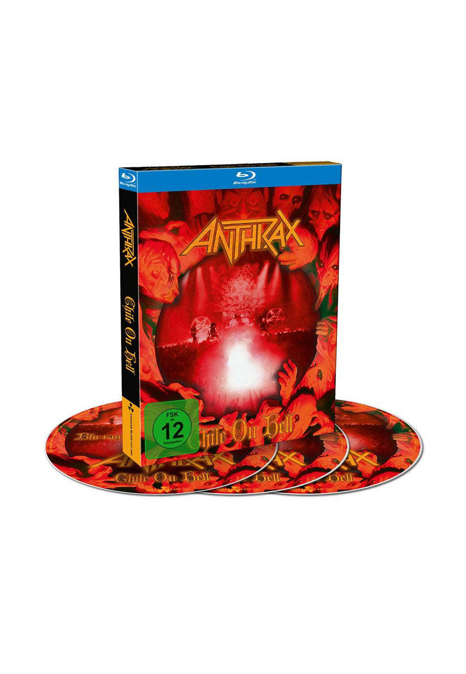 Anthrax - Chile On Hell - Blu Ray + 2 CD Best Pices Online