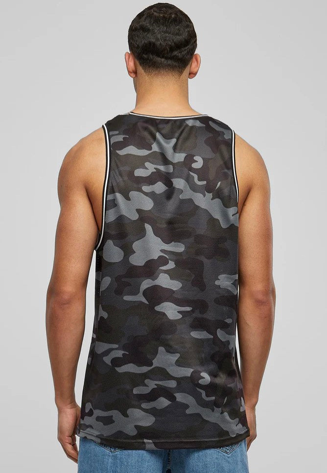 Urban Classics - Camo Mesh Darkcamo - Tank Discount Professional