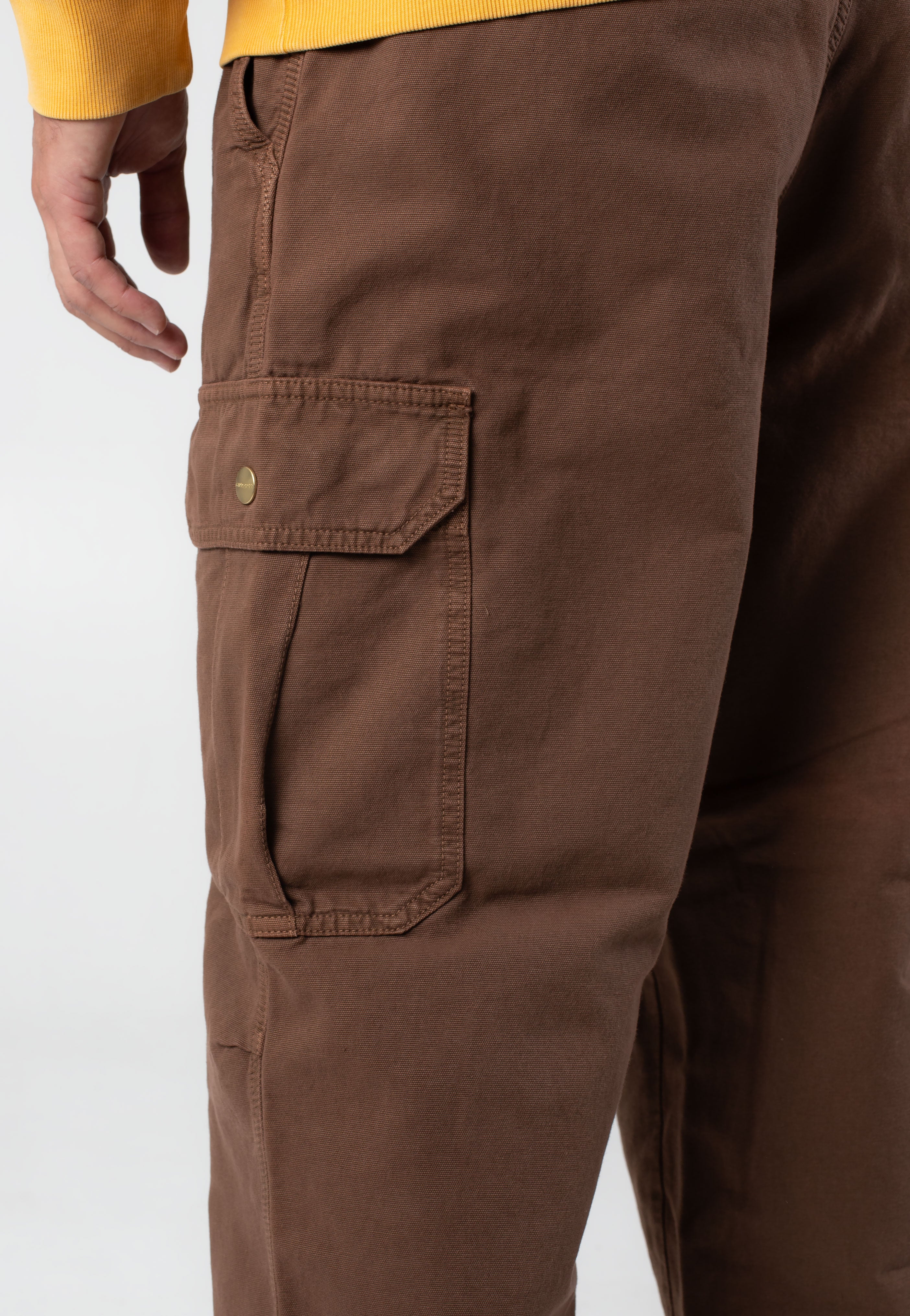 Carhartt WIP - Stanton Cargo Stone Dyed Chocolate - Pants Outlet Explore