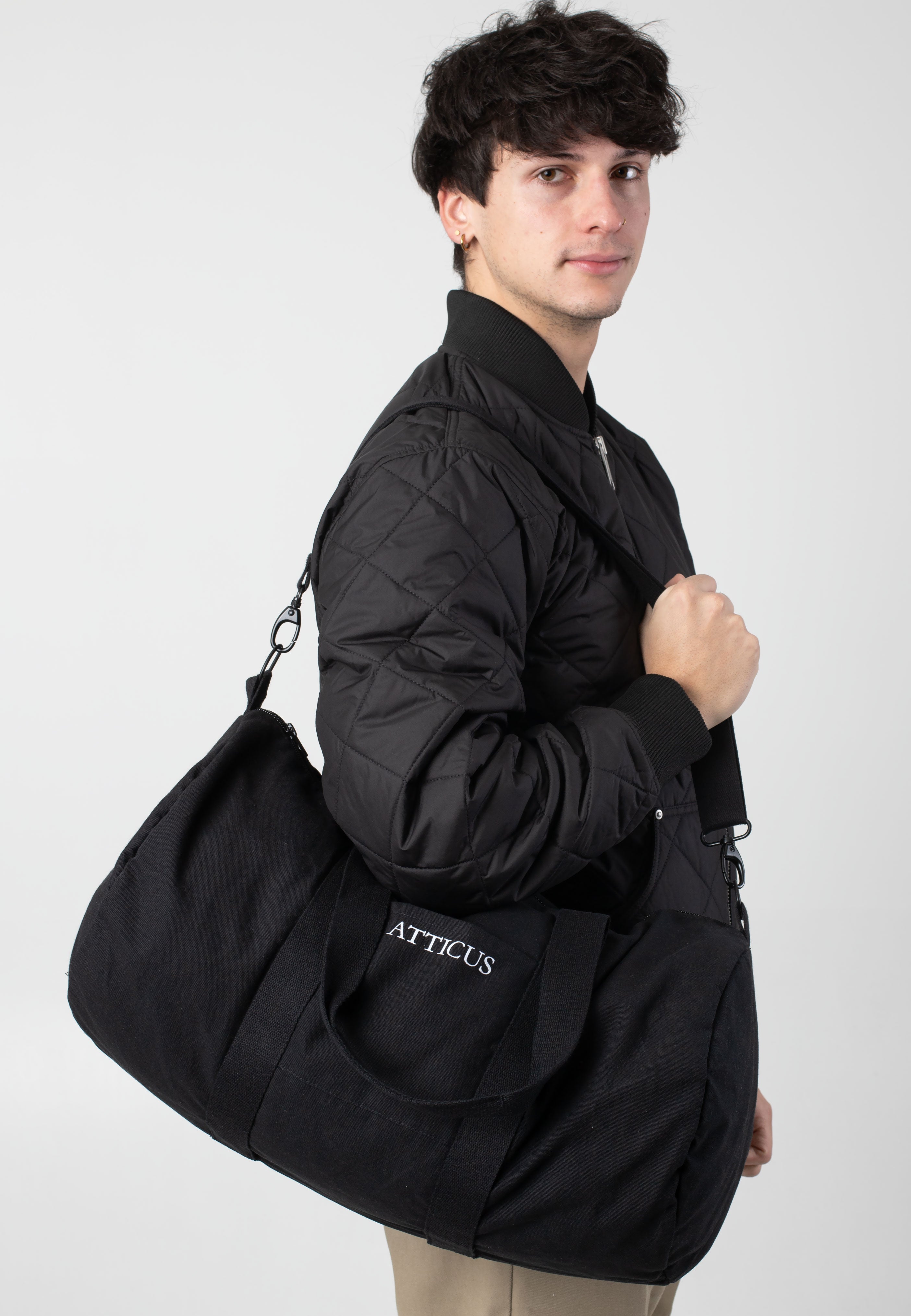 Atticus - Duffle Black - Dufflebag Big Sale Sale Online