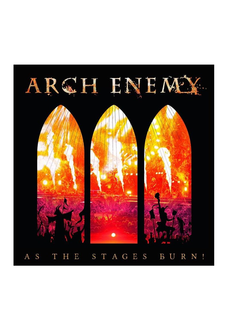 Arch Enemy - As The Stages Burn! Special Edition - Digipak CD + DVD Clearance Perfect