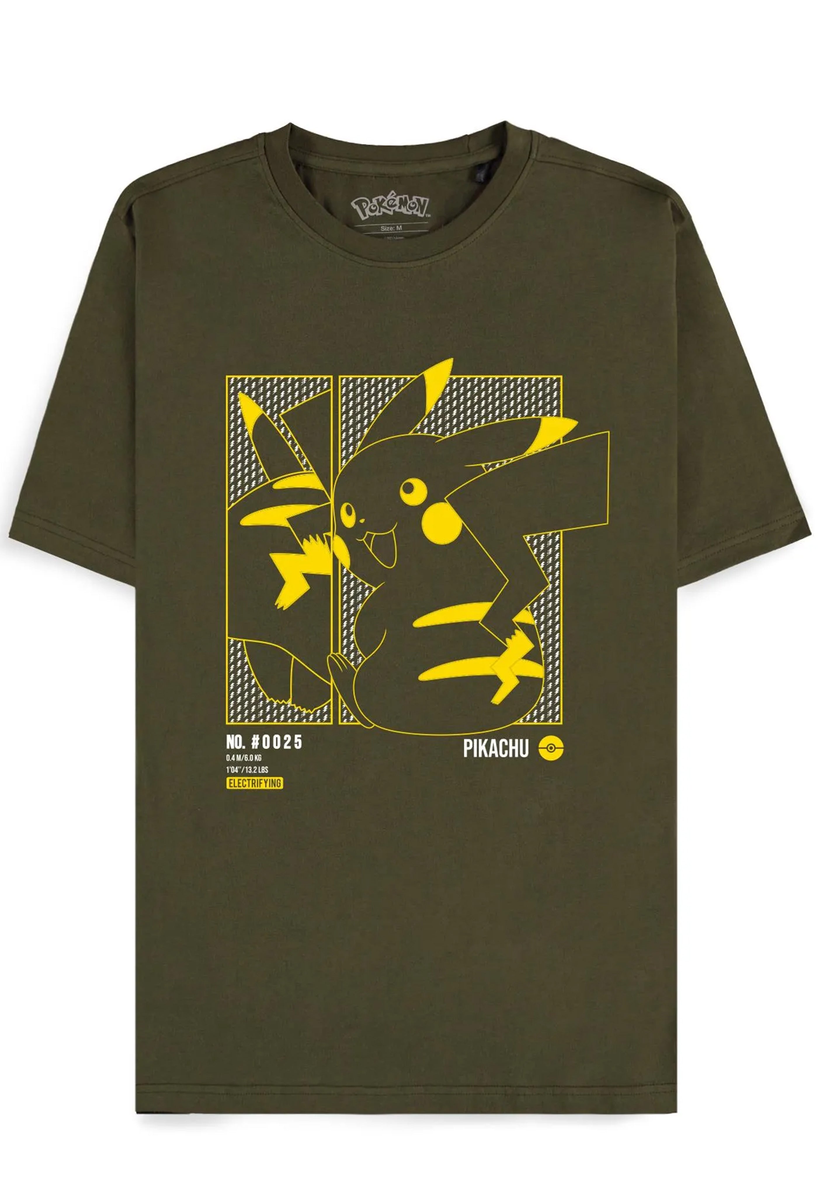 Pokémon - Pikachu Green - T-Shirt Cheap Pice Free Shipping