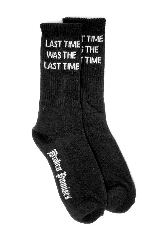 Broken Promises - The Last Time Black - Socks Buy Cheap Buy