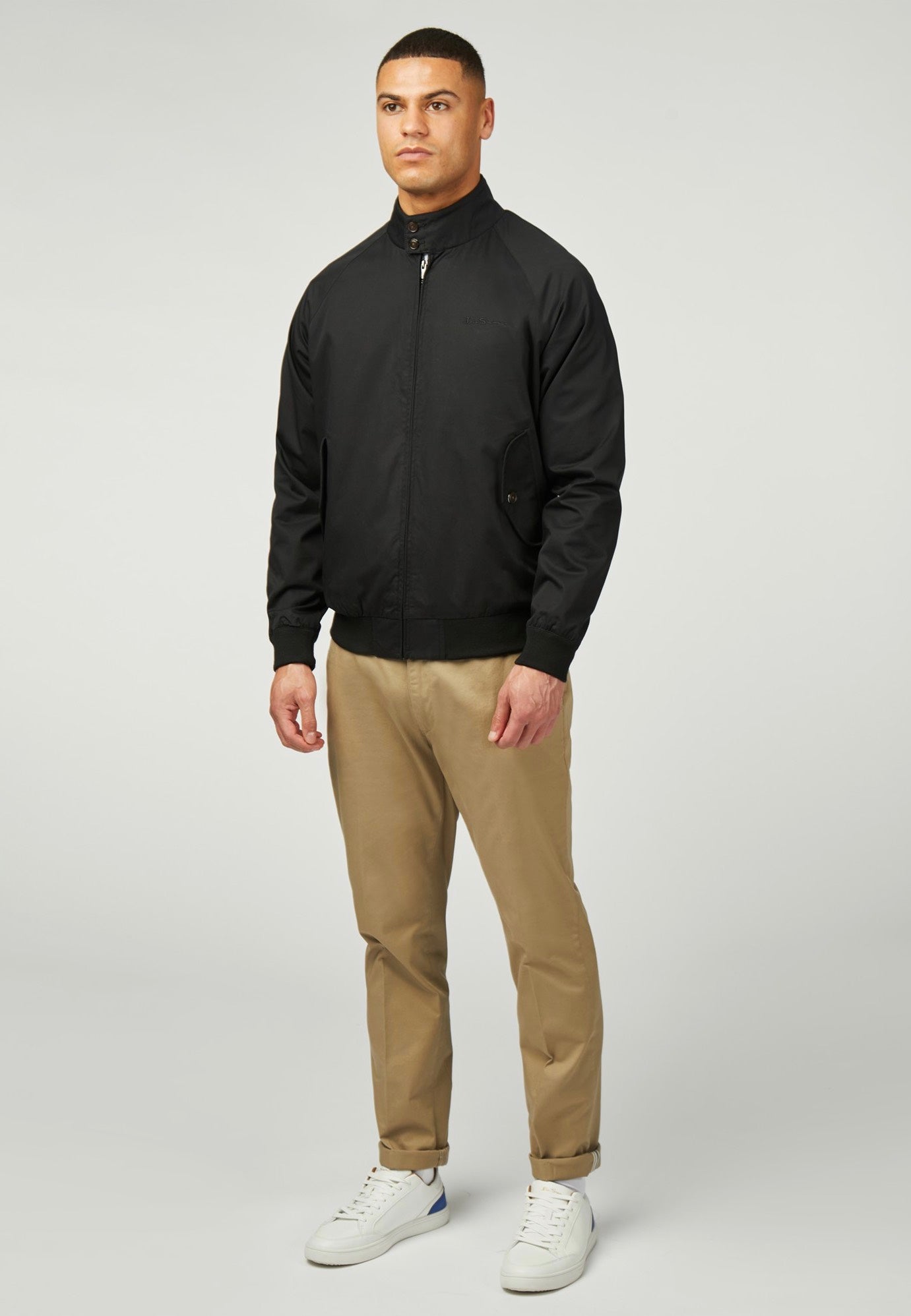 Ben Sherman - Signature Harrington Black - Jacket Purchase Cheap Pice