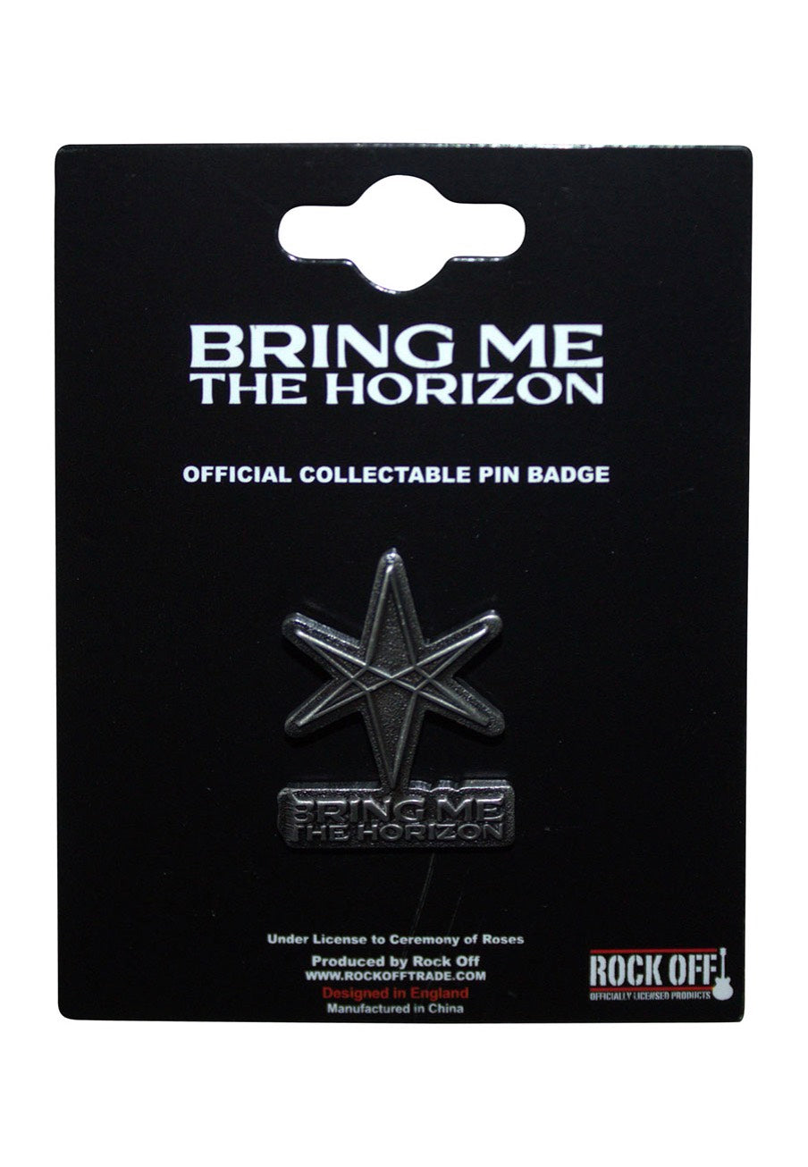 Bring Me The Horizon - 6-Point Star Pin Badge - Pin Low Pice Fee Shipping Online