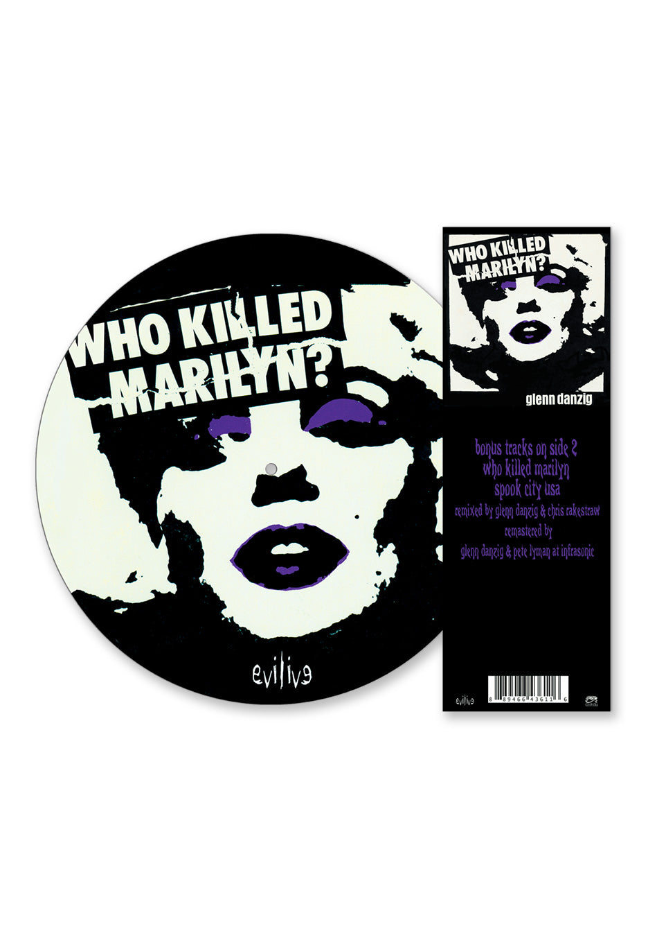 Glenn Danzig - Who Killed Marilyn? Ltd. - Picture Vinyl Footaction Online