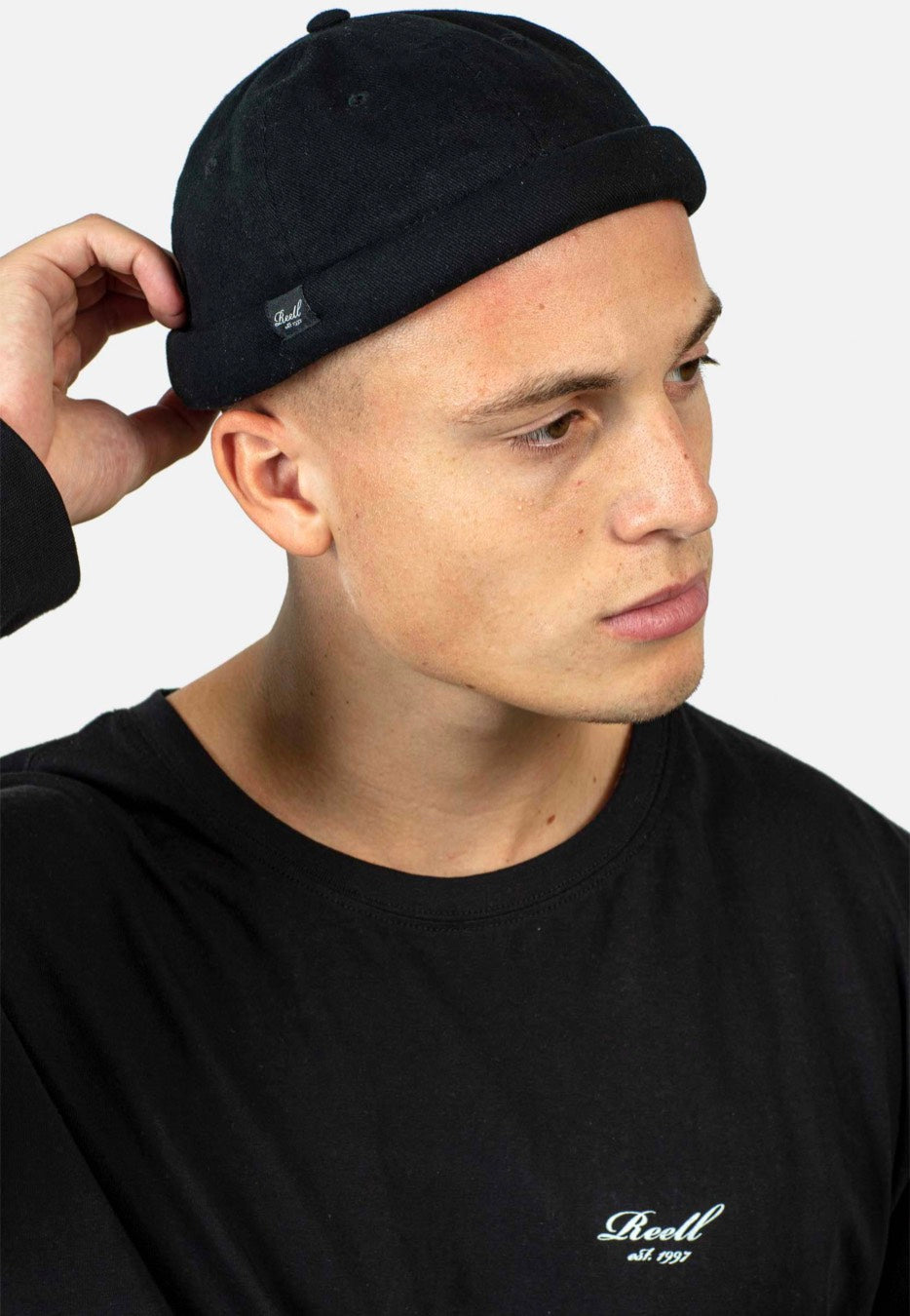 REELL - Docker Black - Docker Cap Cheap Sale Outlet Locations