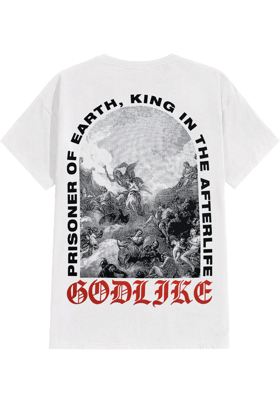 Thy Art Is Murder - Prisoner Of Earth White - T-Shirt Official Site For Sale