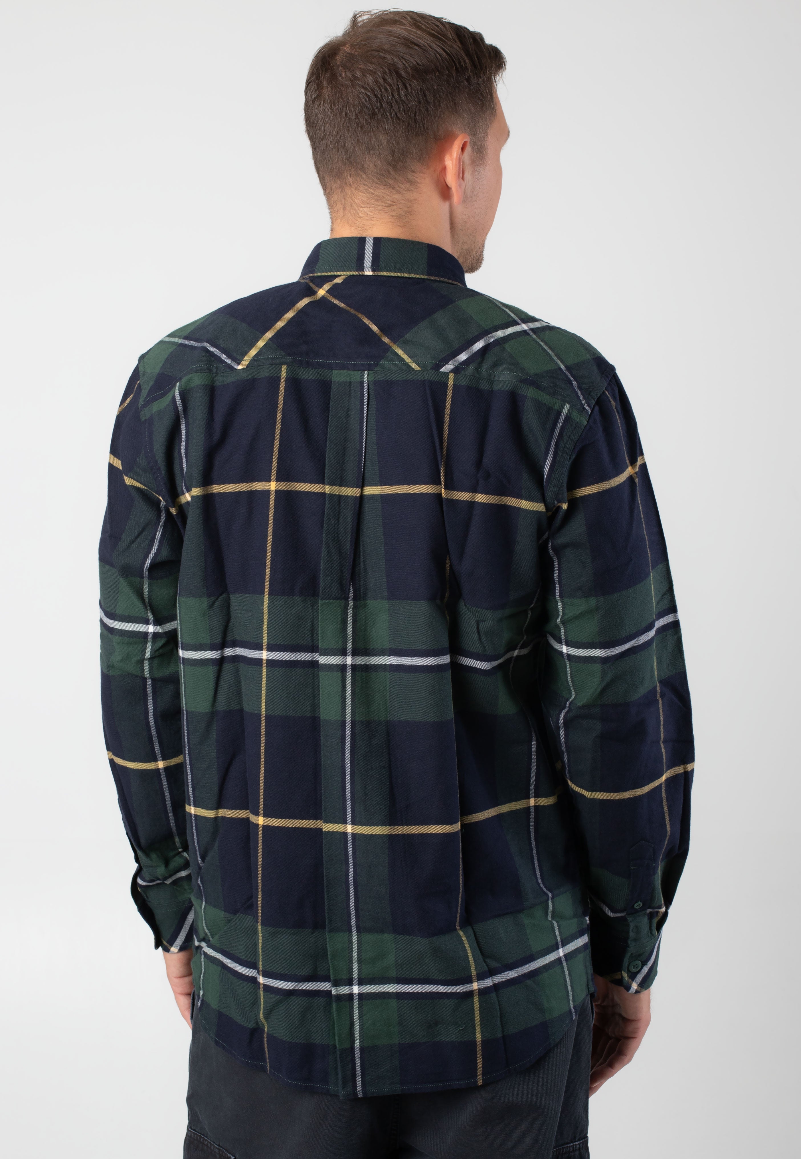 Carhartt WIP - Garnett Check/Sycamore Tree/Sycamore Tree - Shirt Cheap Low Shipping