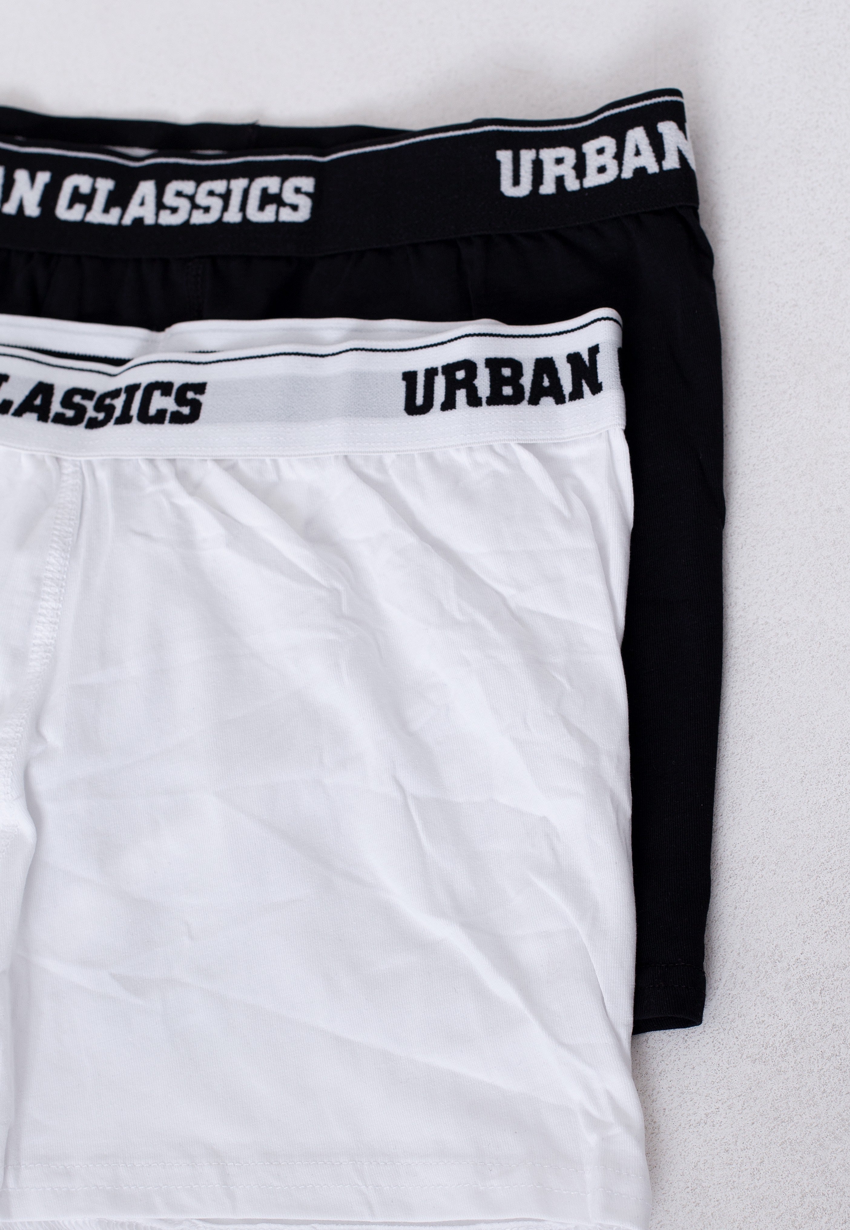 Urban Classics - Organic Pack Of 5 Bndn Gry/Gry/Blk/Wht/Scrpt Blk - Boxershorts Professional Cheap Pice