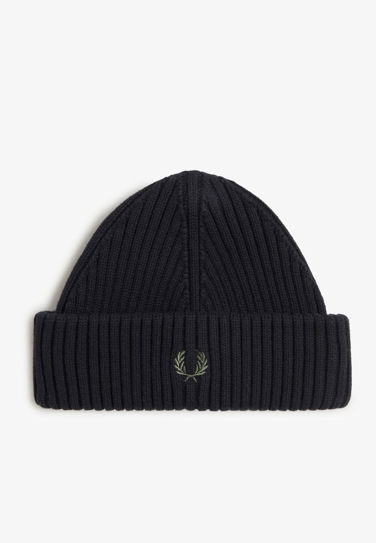 Fred Perry - Cotton Rib Black - Beanie Free Shipping Footlocker Finishline