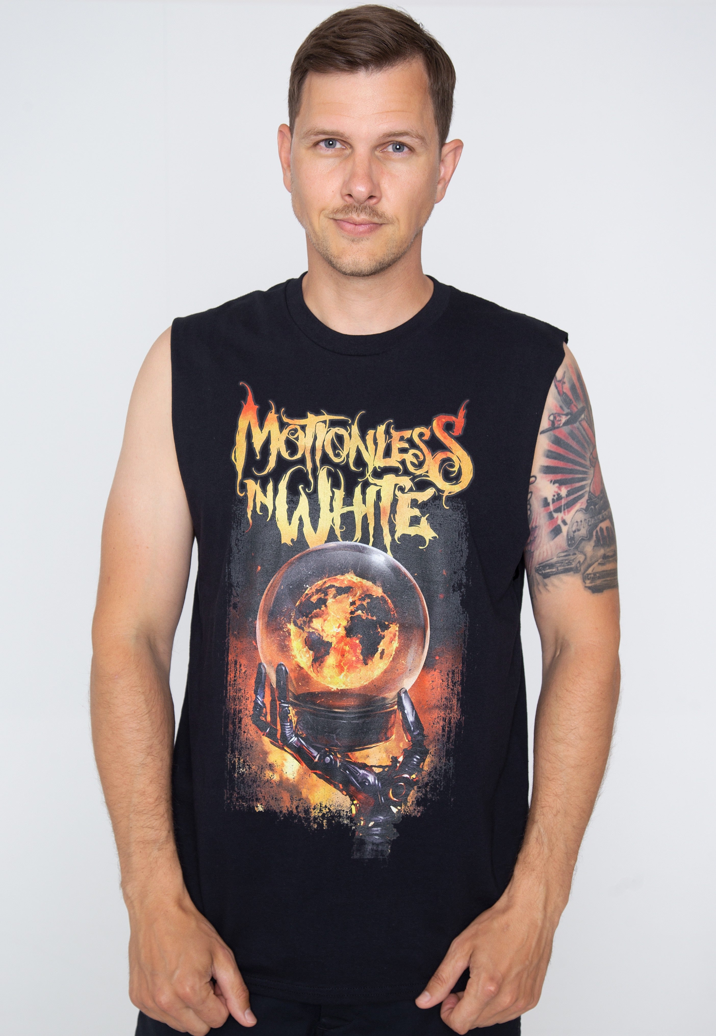 Motionless In White - Glass Sphere - Sleeveless Free Shipping 2025