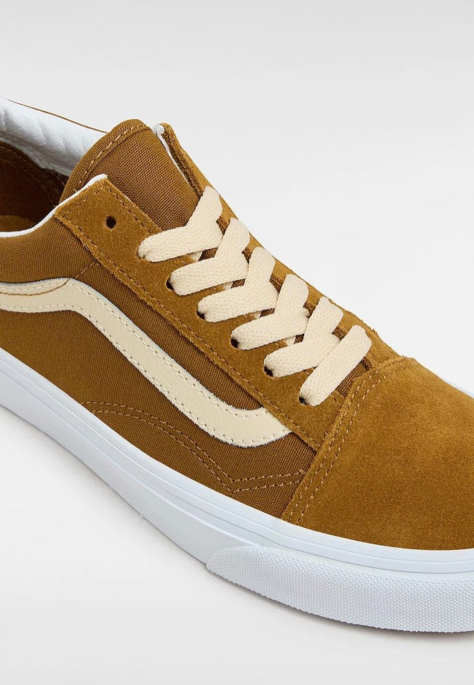 Vans - Old Skool Suede Brown - Girl Shoes Sale New