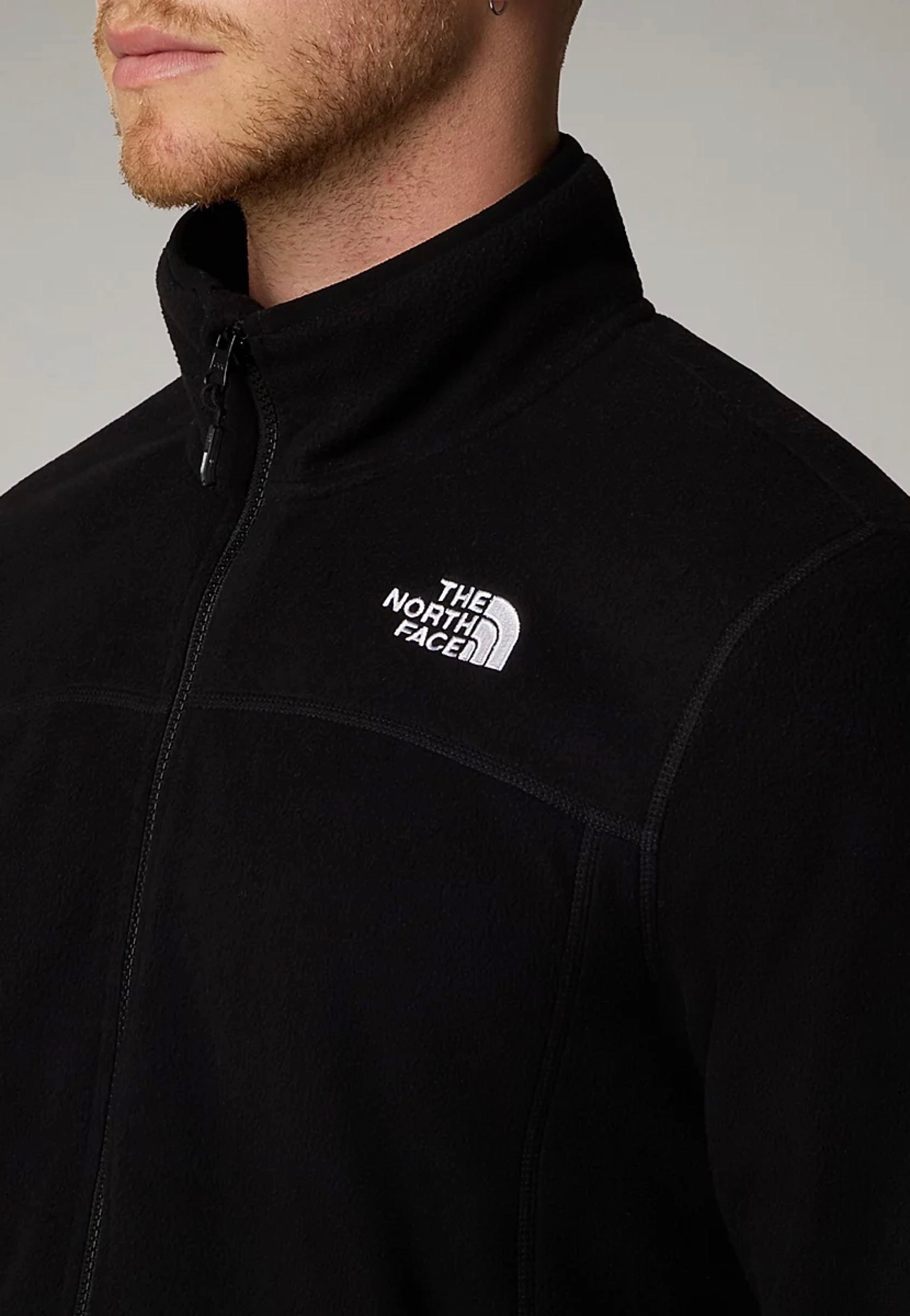 The North Face - 100 Glacier Full Zip Tnf Black - Jacket Sale 100% Guaranteed