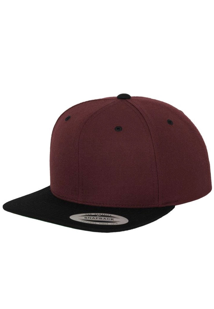 Flexfit - Classic 2 Tone Maroon/Black - Cap Cheap Sale Professional