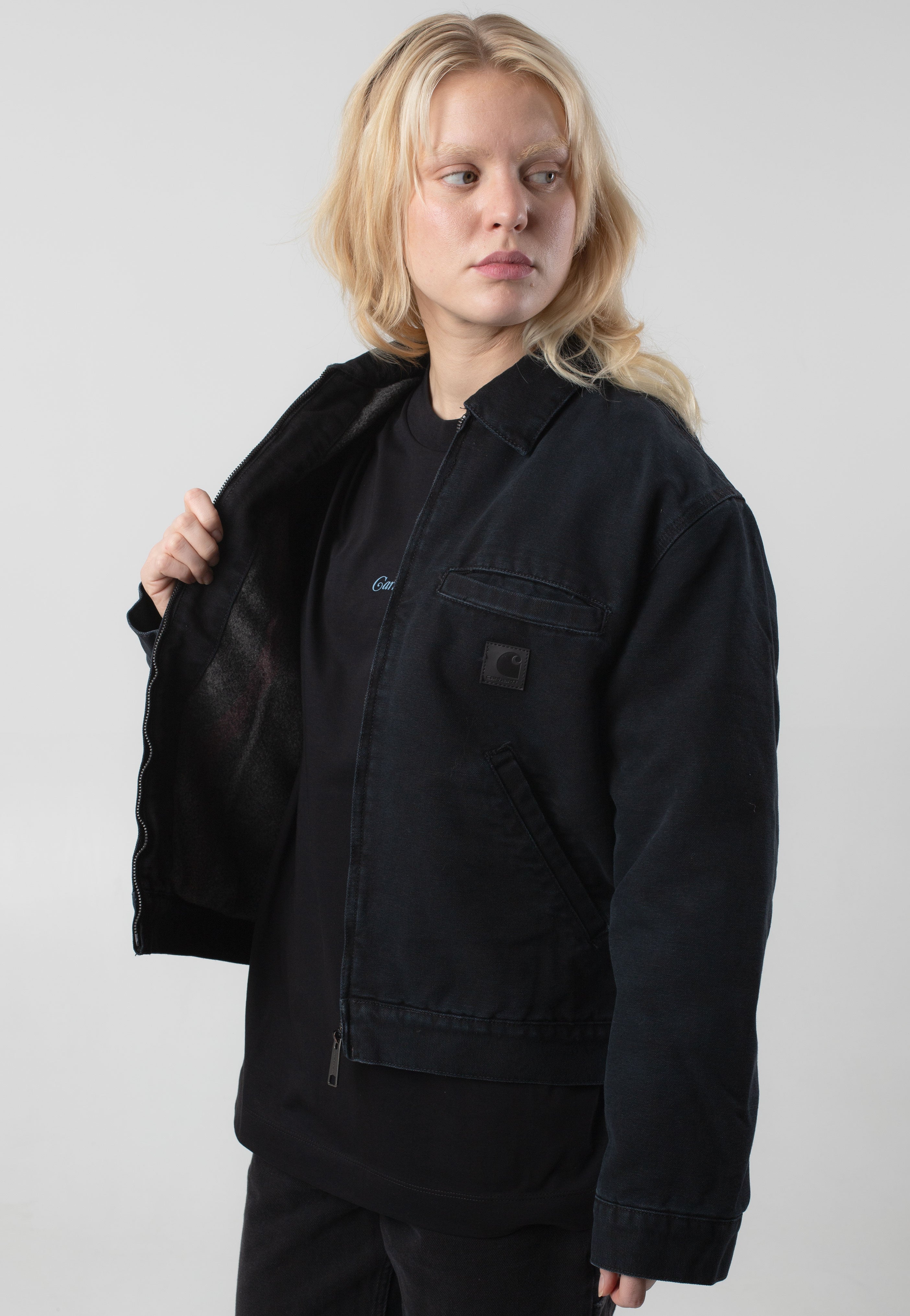 Carhartt WIP - W' Dayton Stone Canvas Black - Jacket