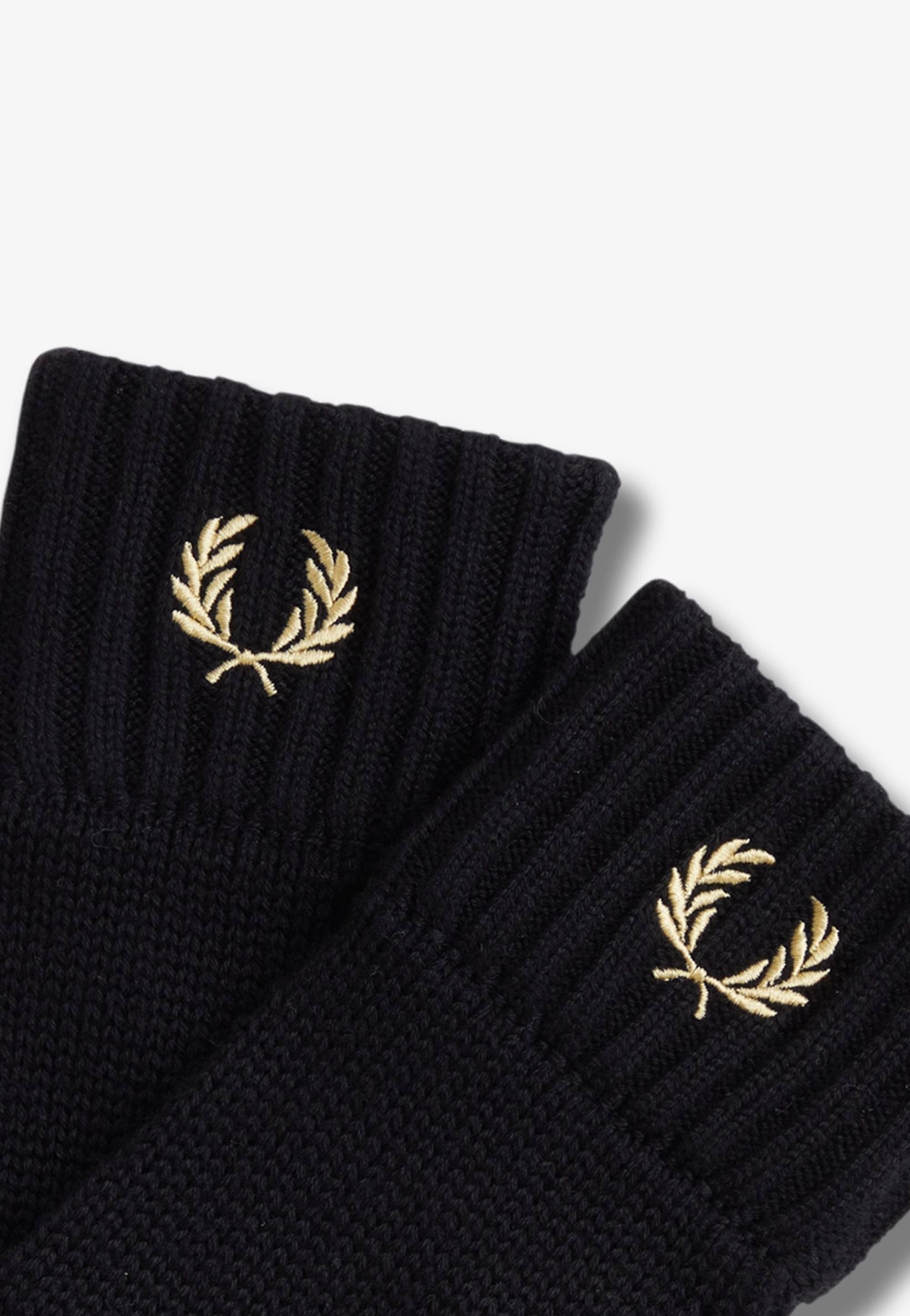 Fred Perry - Laurel Wreath Black - Gloves Clearance 2025