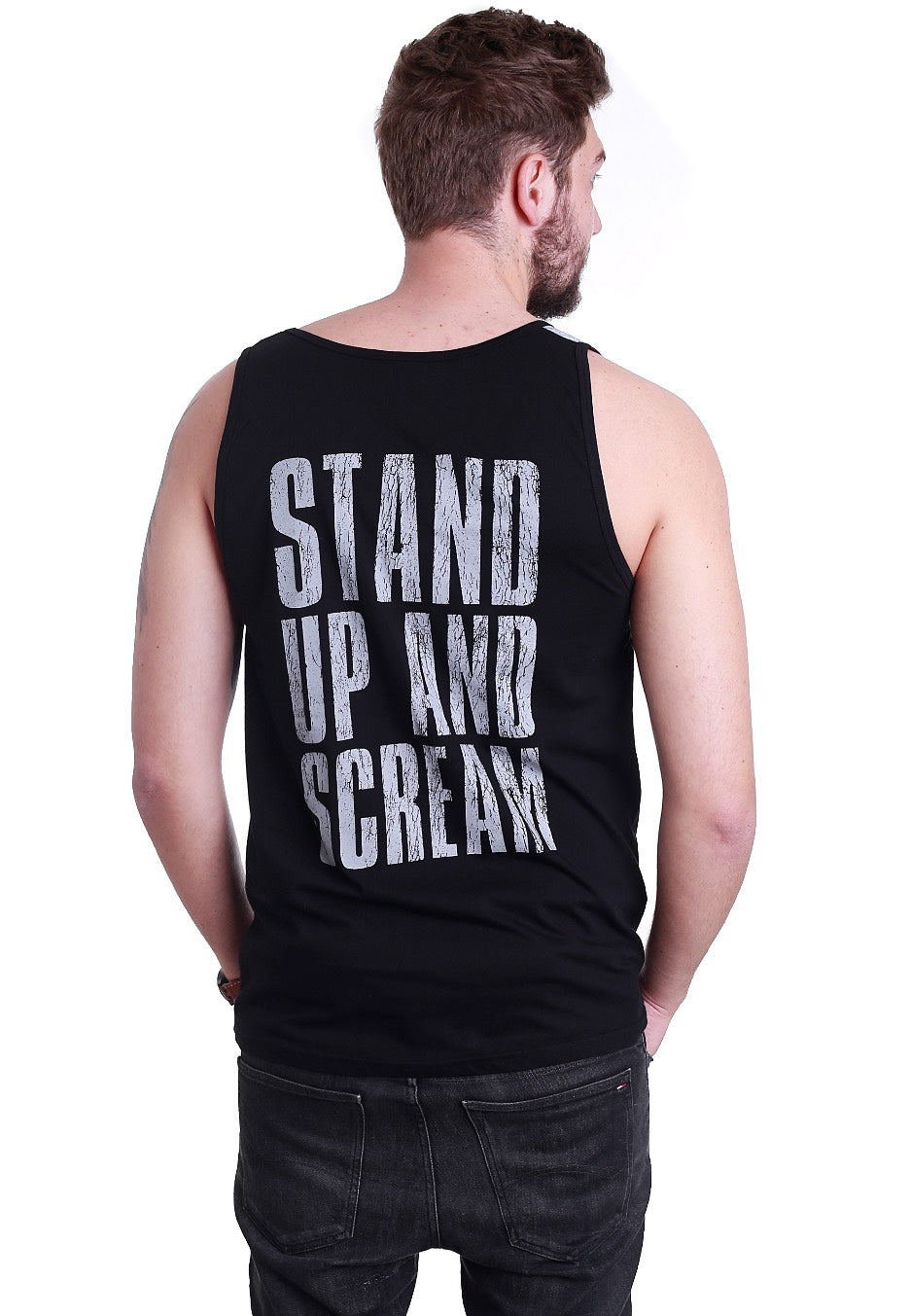 Asking Alexandria - Black Crow Allover - Tank Cheap Sale Footaction