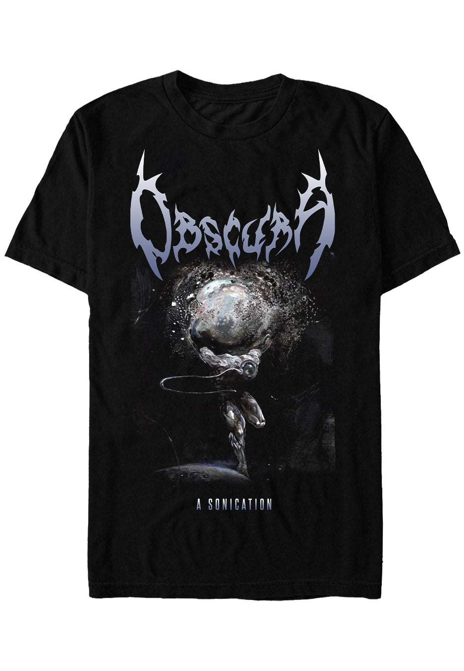 Obscura - A Sonication Cover  - T-Shirt Cheap Sale Good Selling