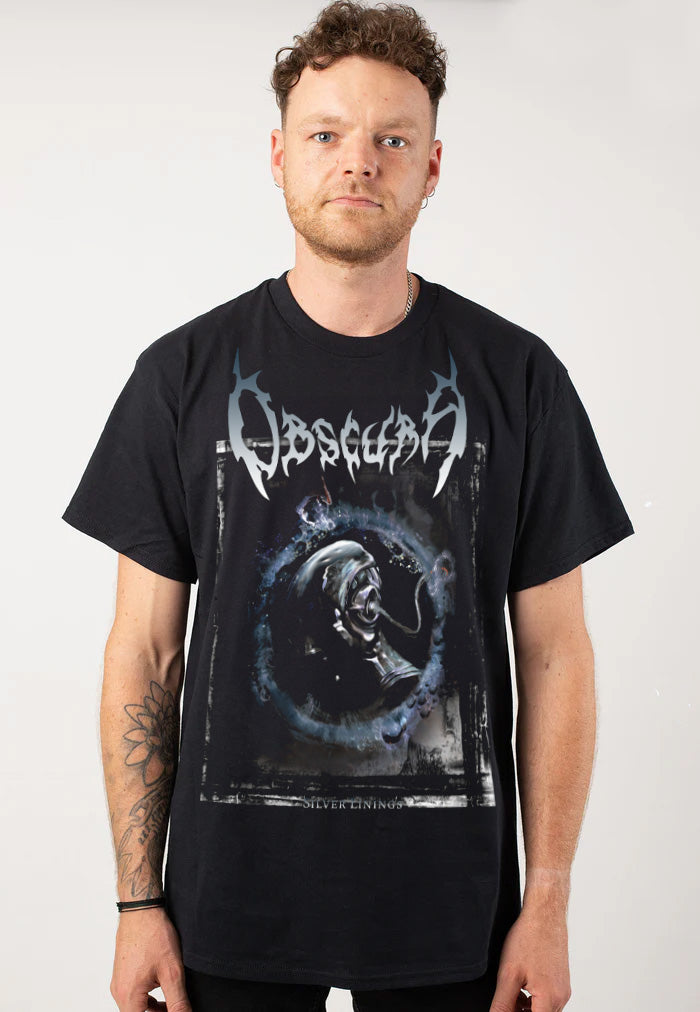 Obscura - Silver Linings  - T-Shirt Free Shipping Exclusive