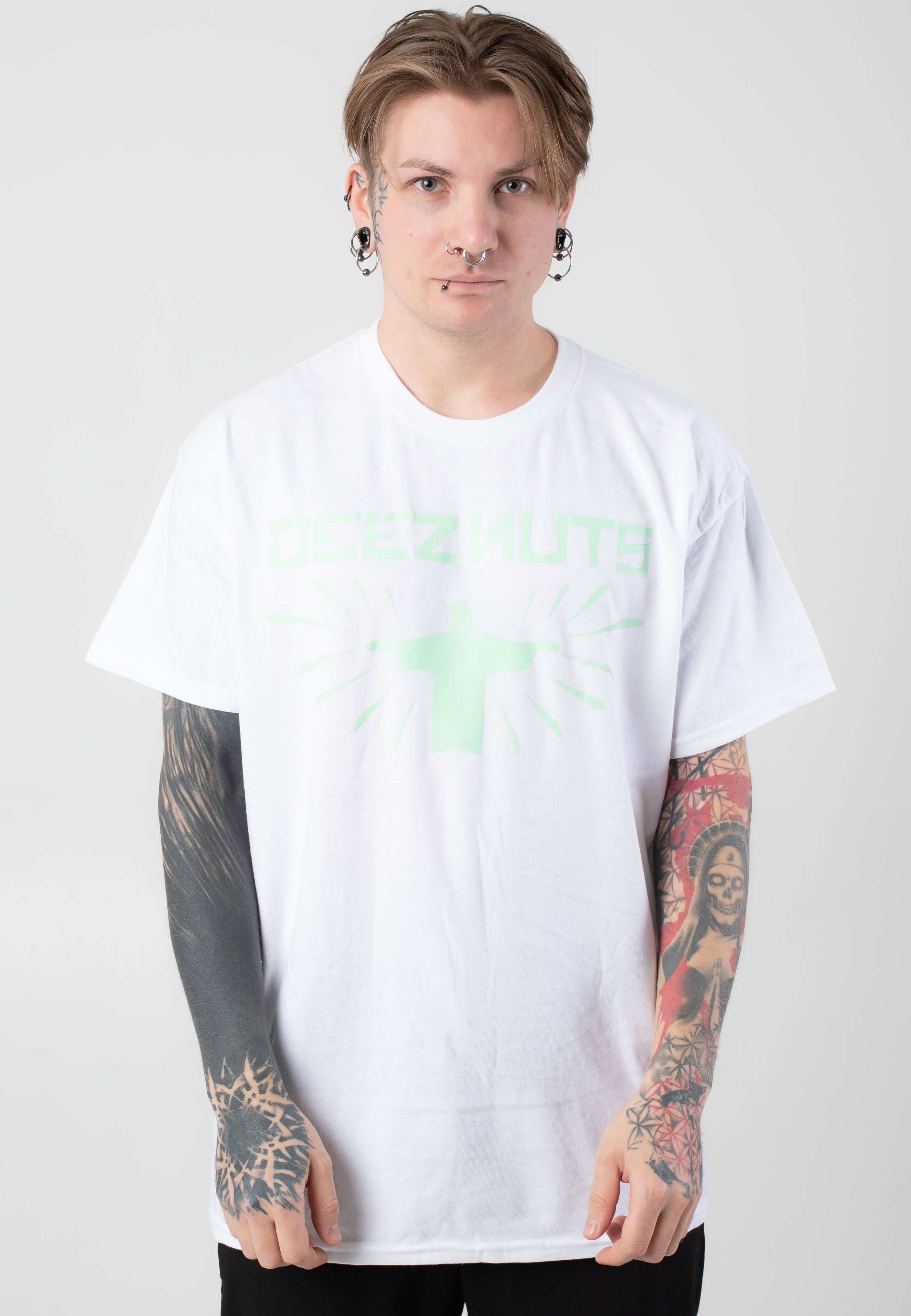 Deez Nuts - Monument White - T-Shirt Huge Surprise Cheap Online