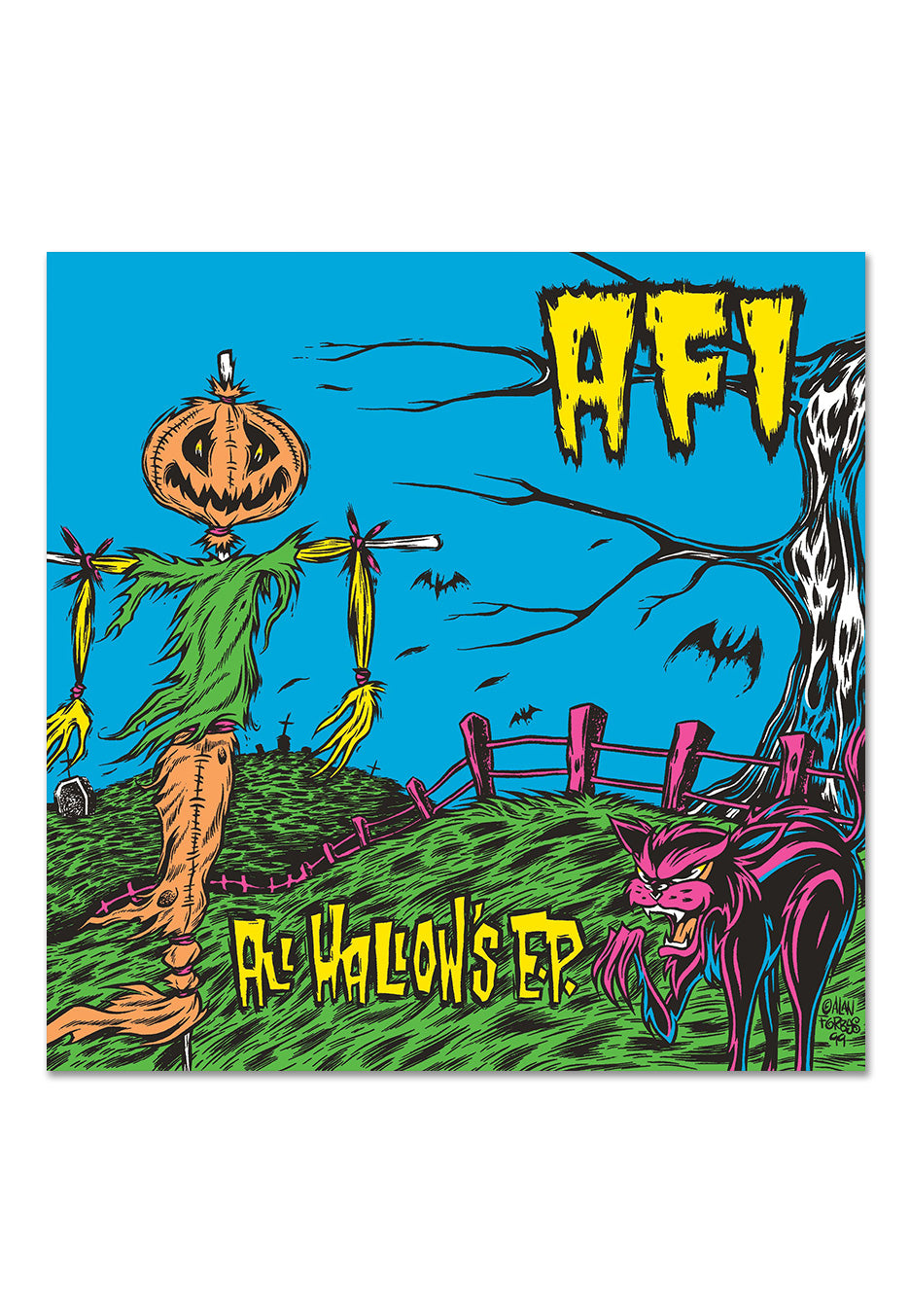 AFI - All Hallow's E.P. (Ltd. 25th Anniversary Edition) Spectral Pink - Colored 10 Inch