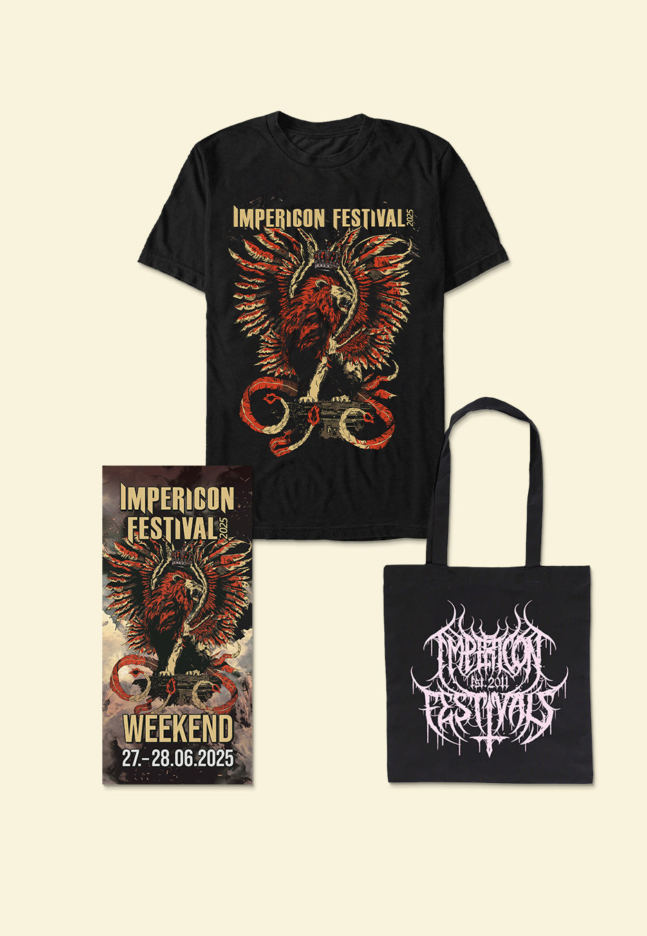 Impericon Festival Leipzig - 27/28.06.2025 20 Years Impericon Lion - Special Ticket Cheap Best