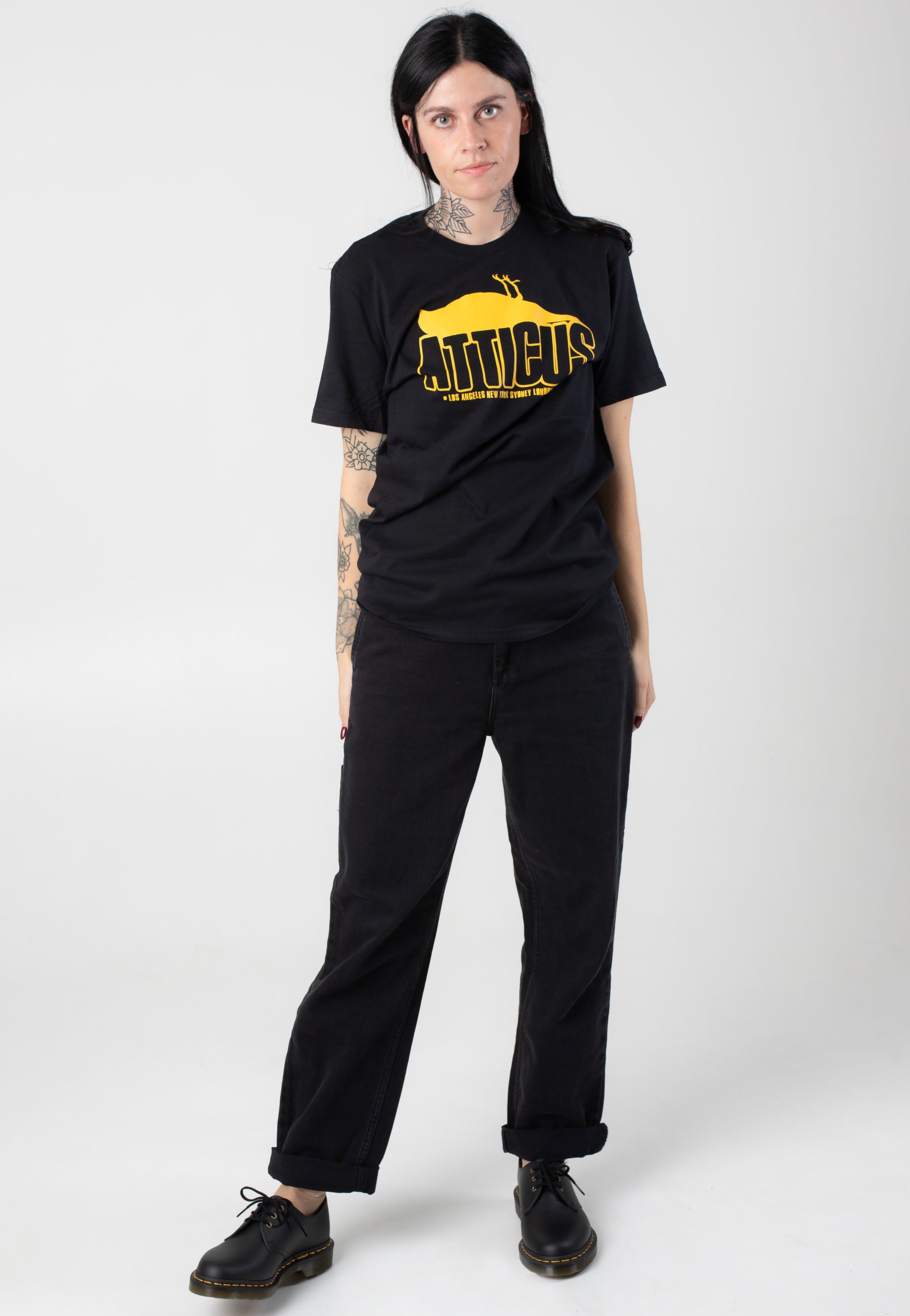 Atticus - Waring Black - T-Shirt Sale Geniue Stockist