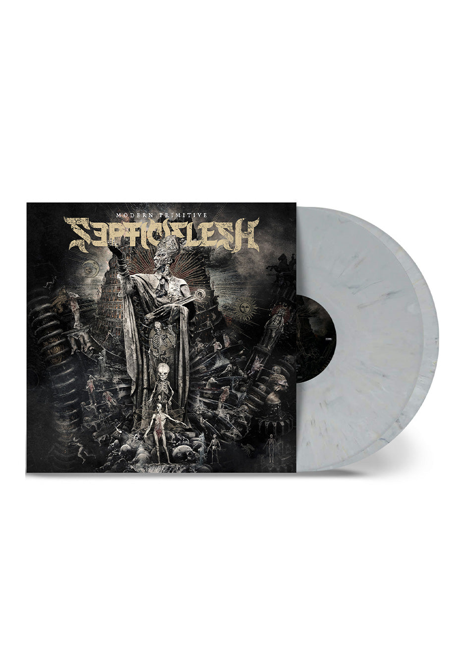 Septicflesh - Modern Primitive Ltd. Grey/Black - Marbled 2 Vinyl Lowest Pice Cheap Pice