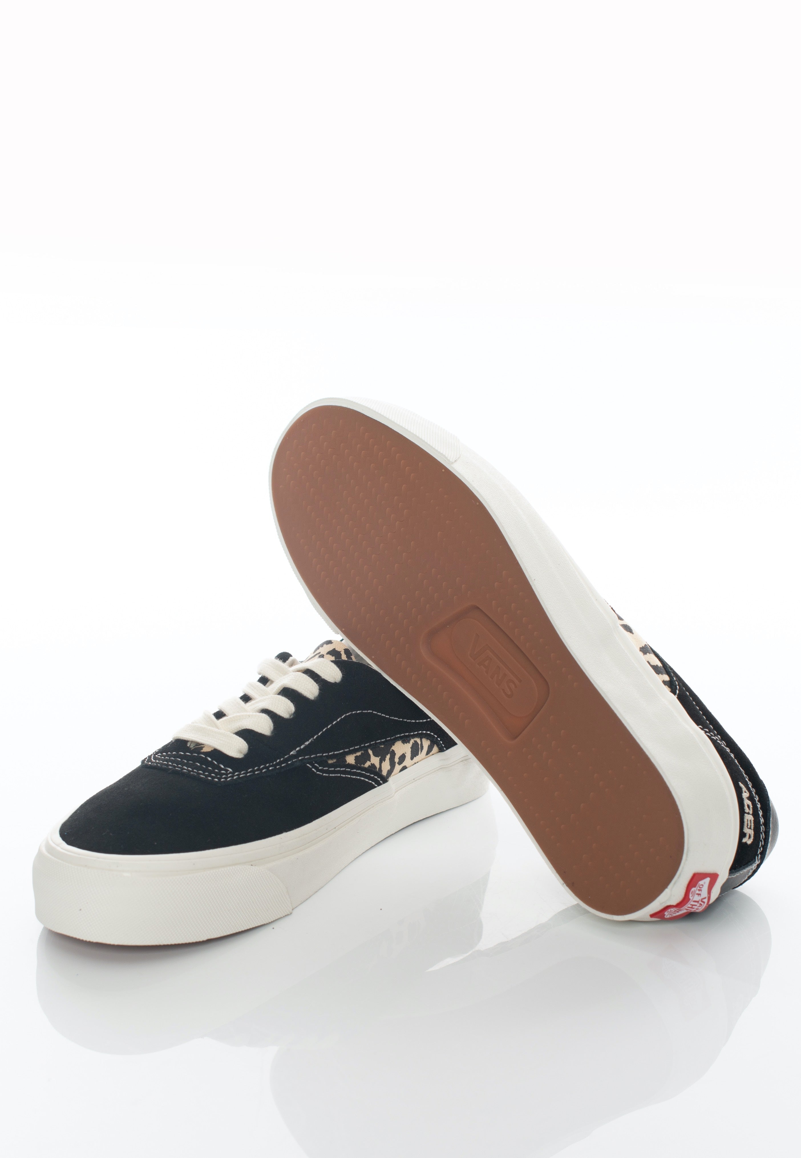 Vans - Acer Ni Sp Leopard Black/Classic White - Girl Shoes Outlet Store Cheap Pice