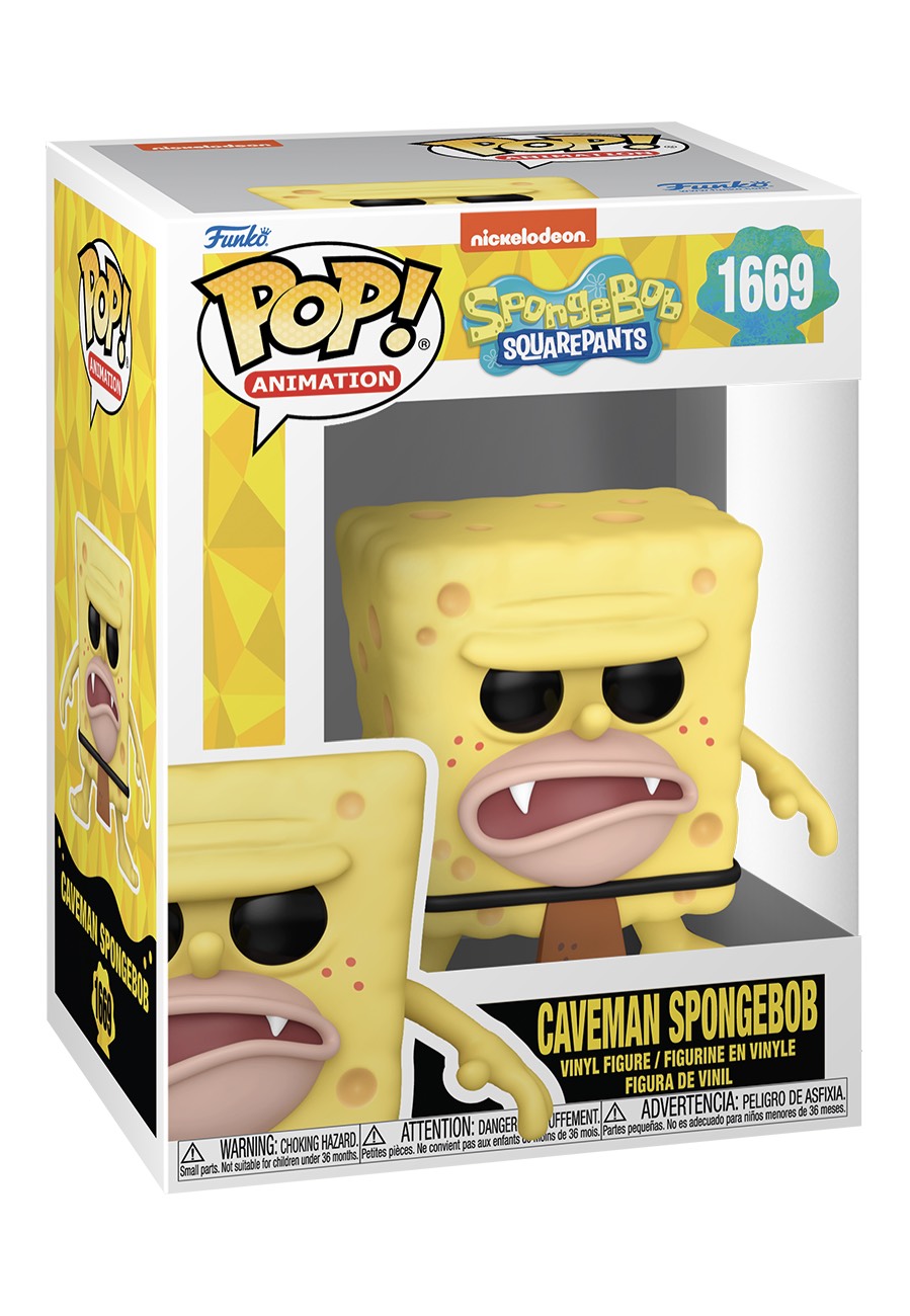 SpongeBob SquarePants - Caveman Spongebob POP! Vinyl - Funko Pop How Much