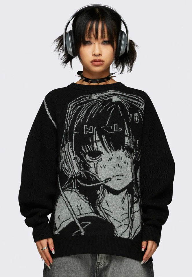 Minga London - In My Own World Black - Pullover Online Online Original