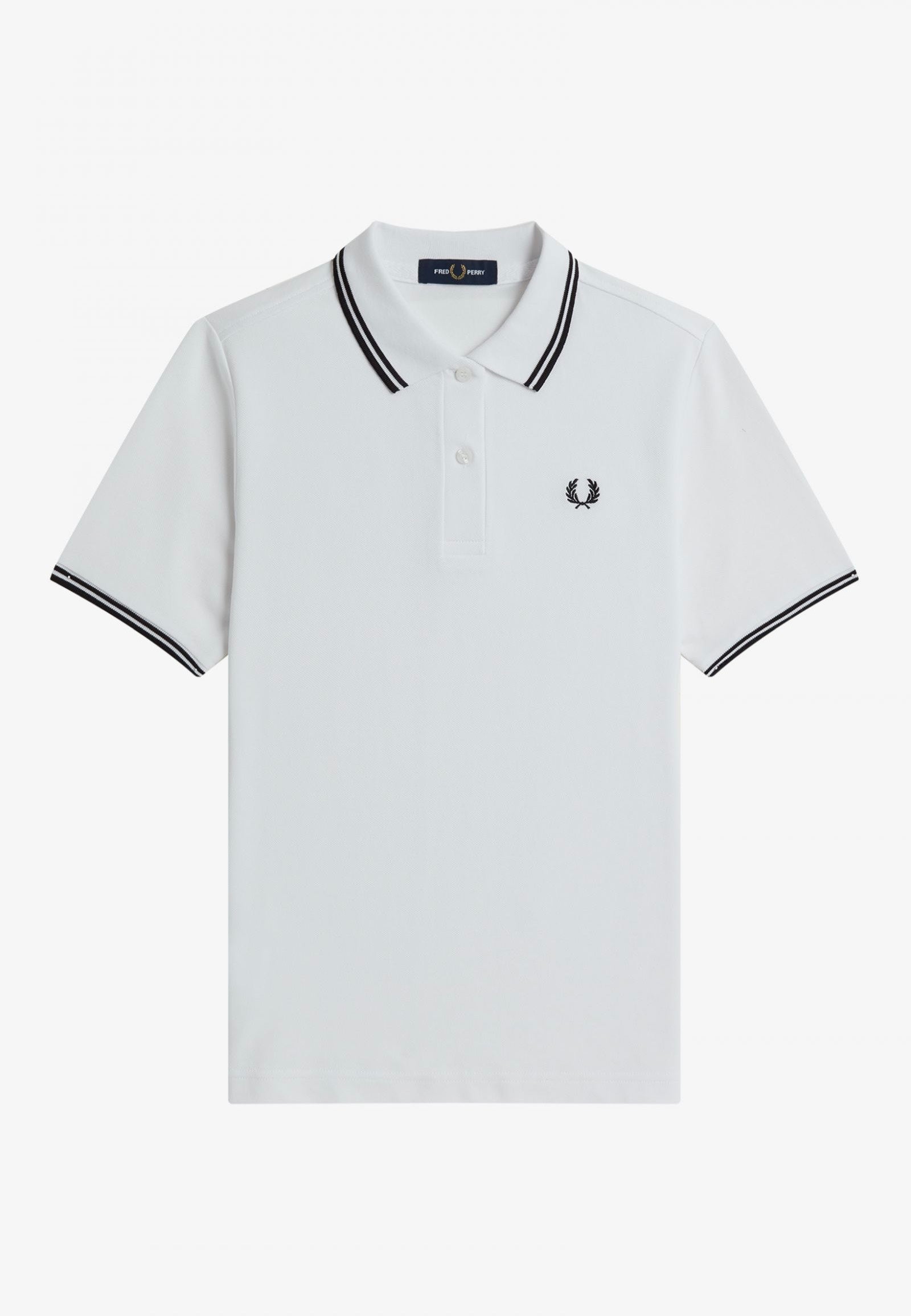 Fred Perry - Twin Tipped White - Polo Tumblr Cheap Pice