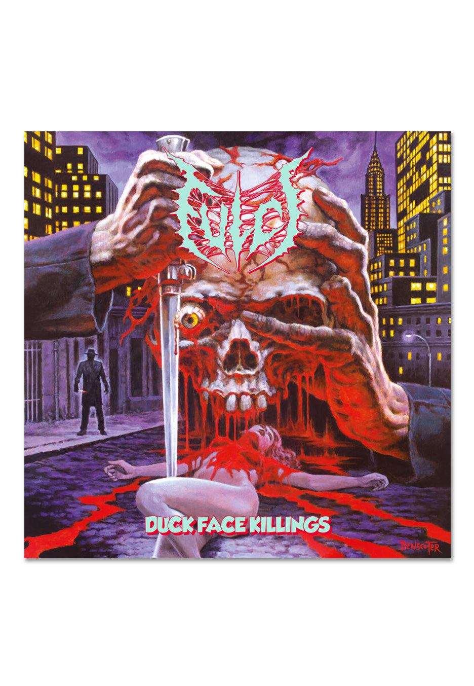 Fulci - Duck Face Killings Ltd. Blood Red/Electric Blue - Colored Vinyl Clearance Online Official Site