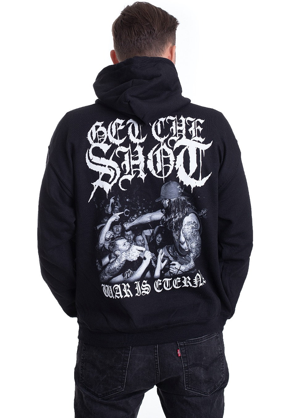 Get The Shot - War Is Eternal - Hoodie Buy Cheap Clearance Store