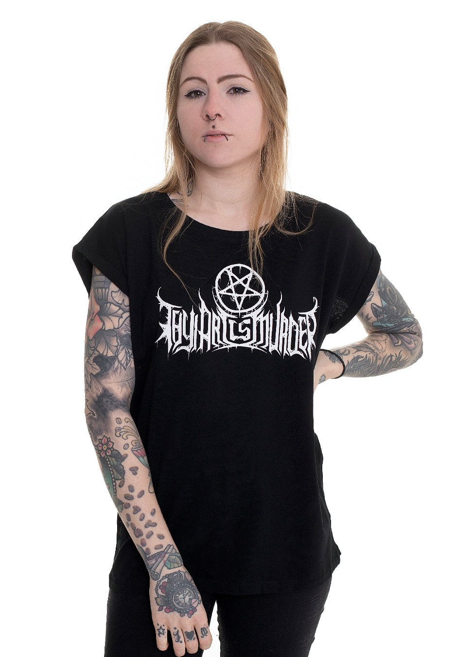 Thy Art Is Murder - Strain Extended Shoulder - Girly Recommend For Sale