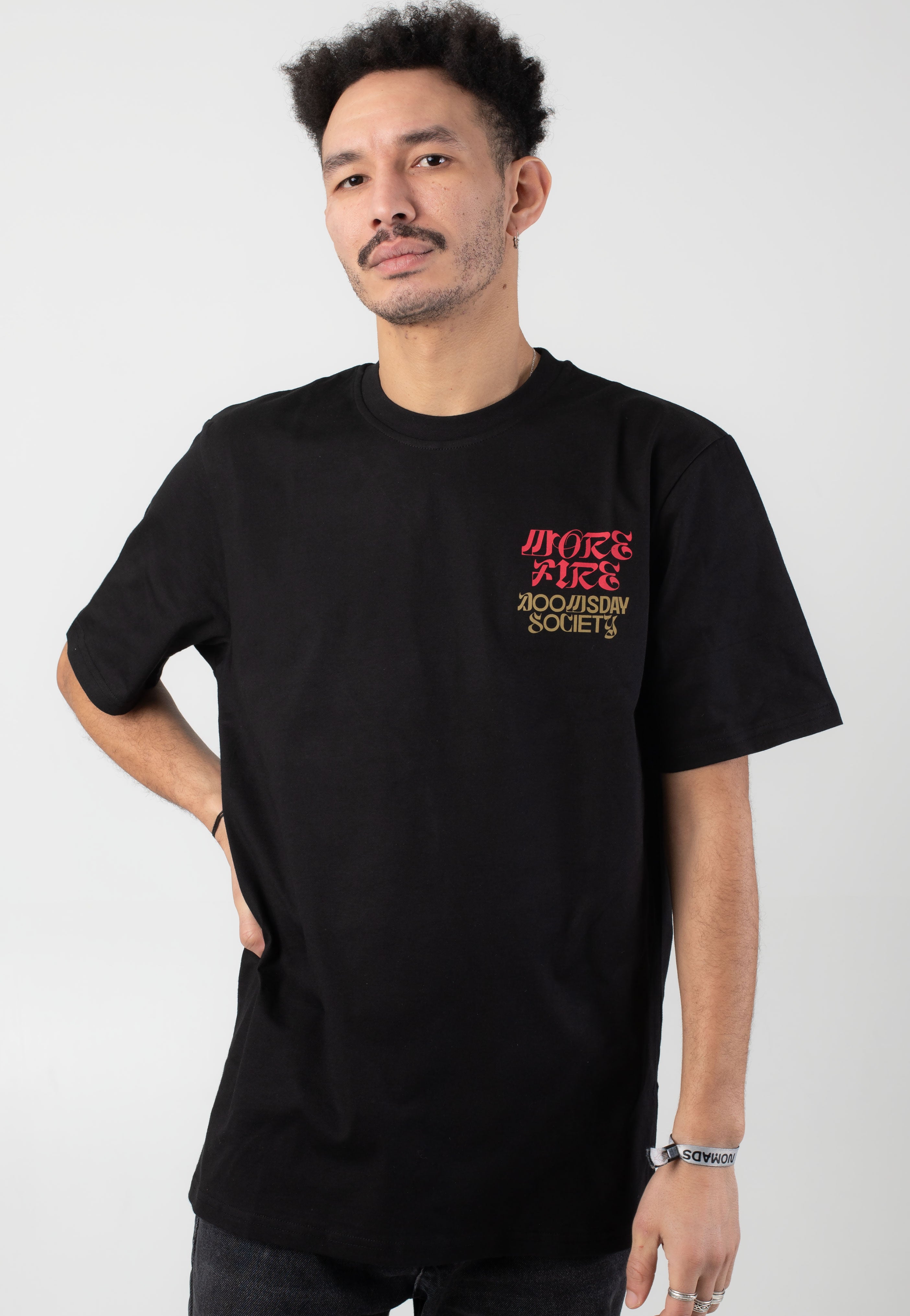 Doomsday Society - More Fire Black - T-Shirt Cheap Sale Eastbay